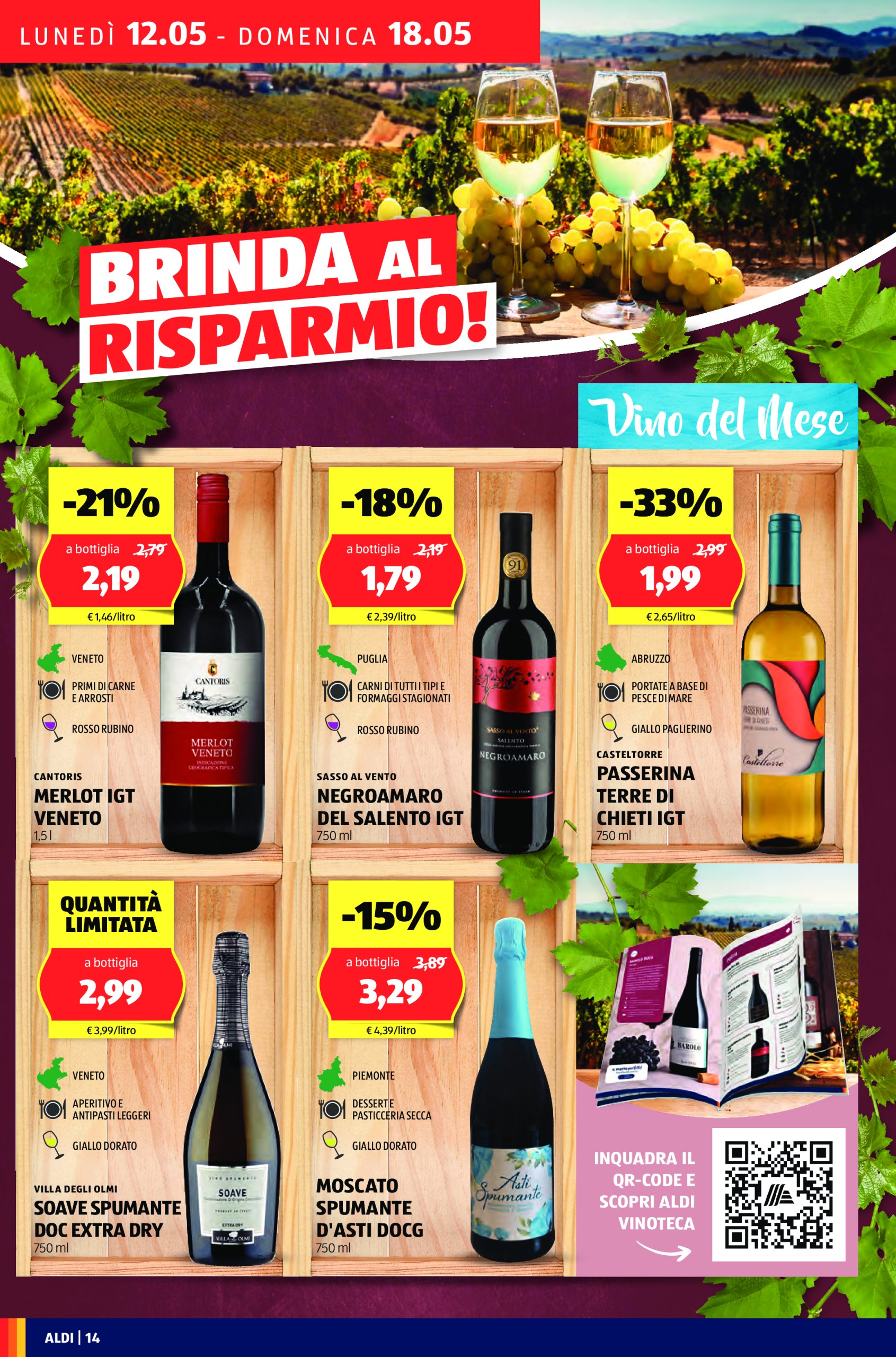 aldi - Volantino ALDI valido dal 12/05 al 18/05 - page: 14