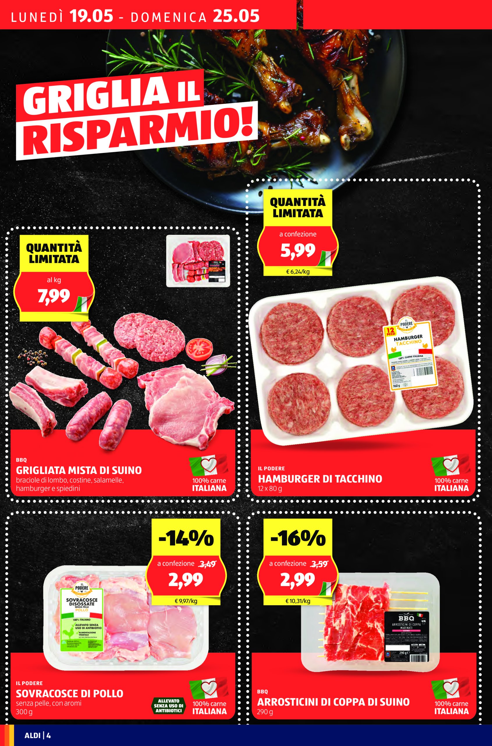 aldi - Volantino ALDI valido dal 19/05 al 25/05 - page: 4