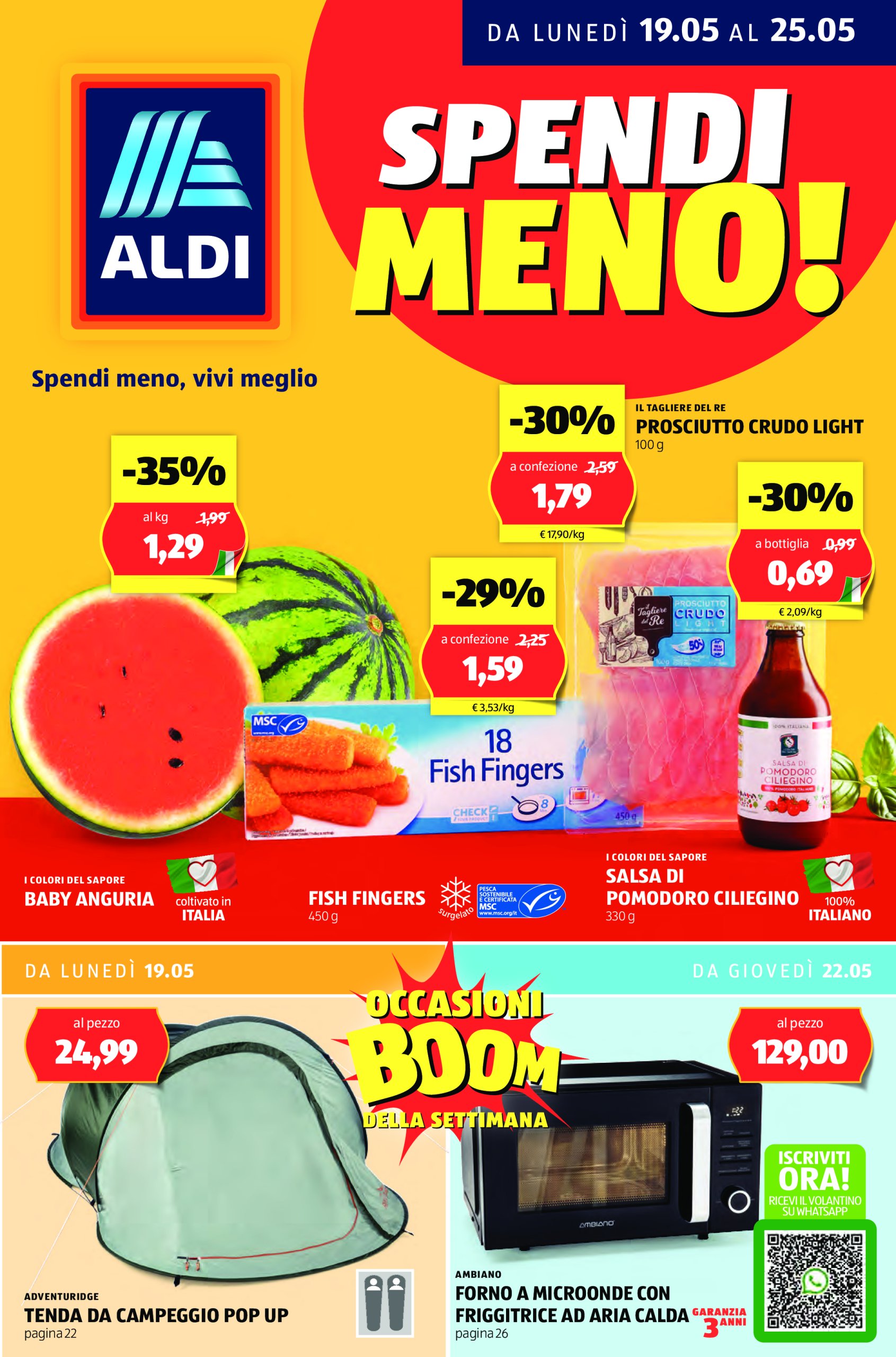 aldi - Volantino ALDI valido dal 19/05 al 25/05