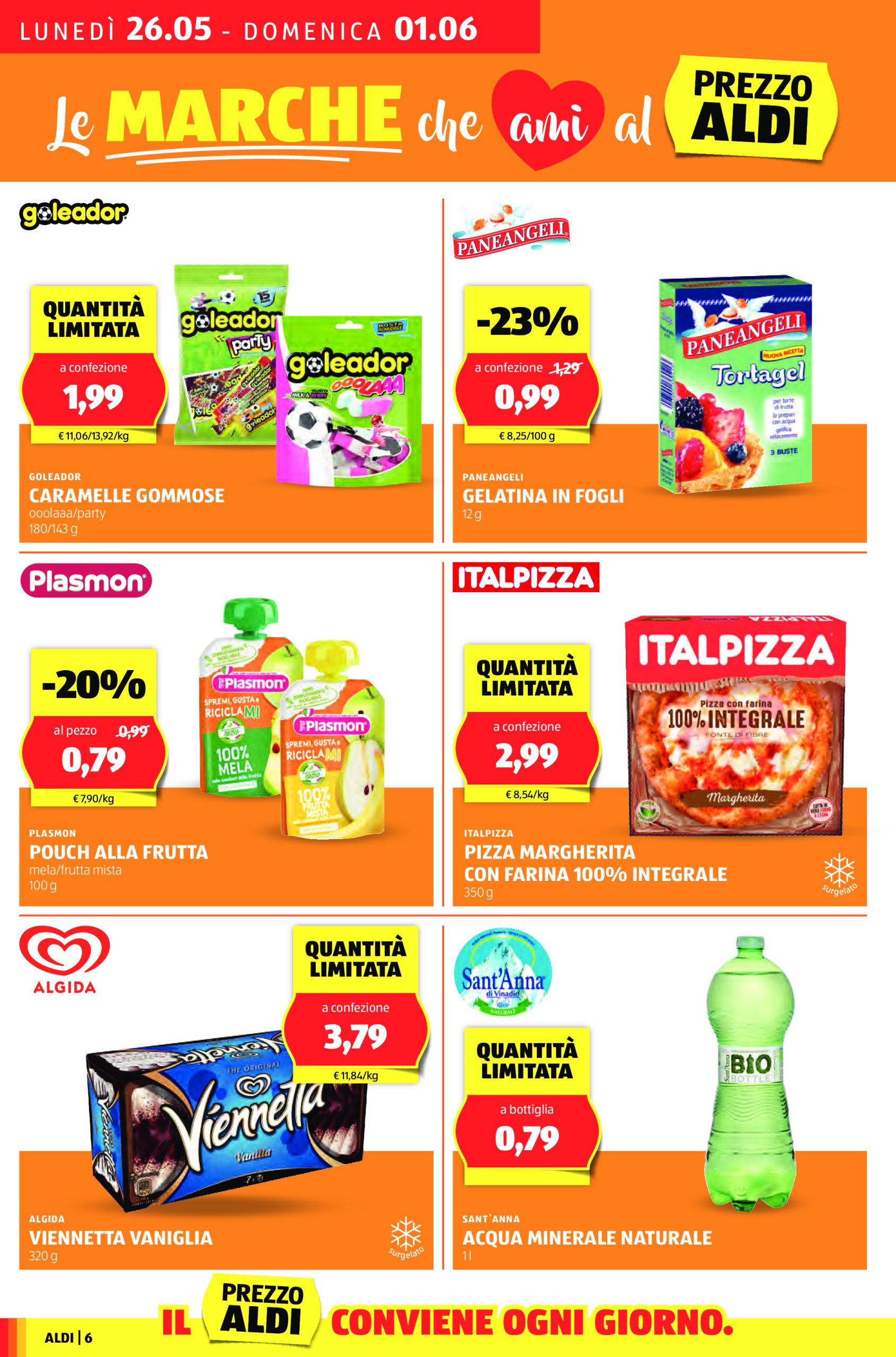 aldi - Volantino ALDI valido dal 26/05 al 01/06 - page: 6