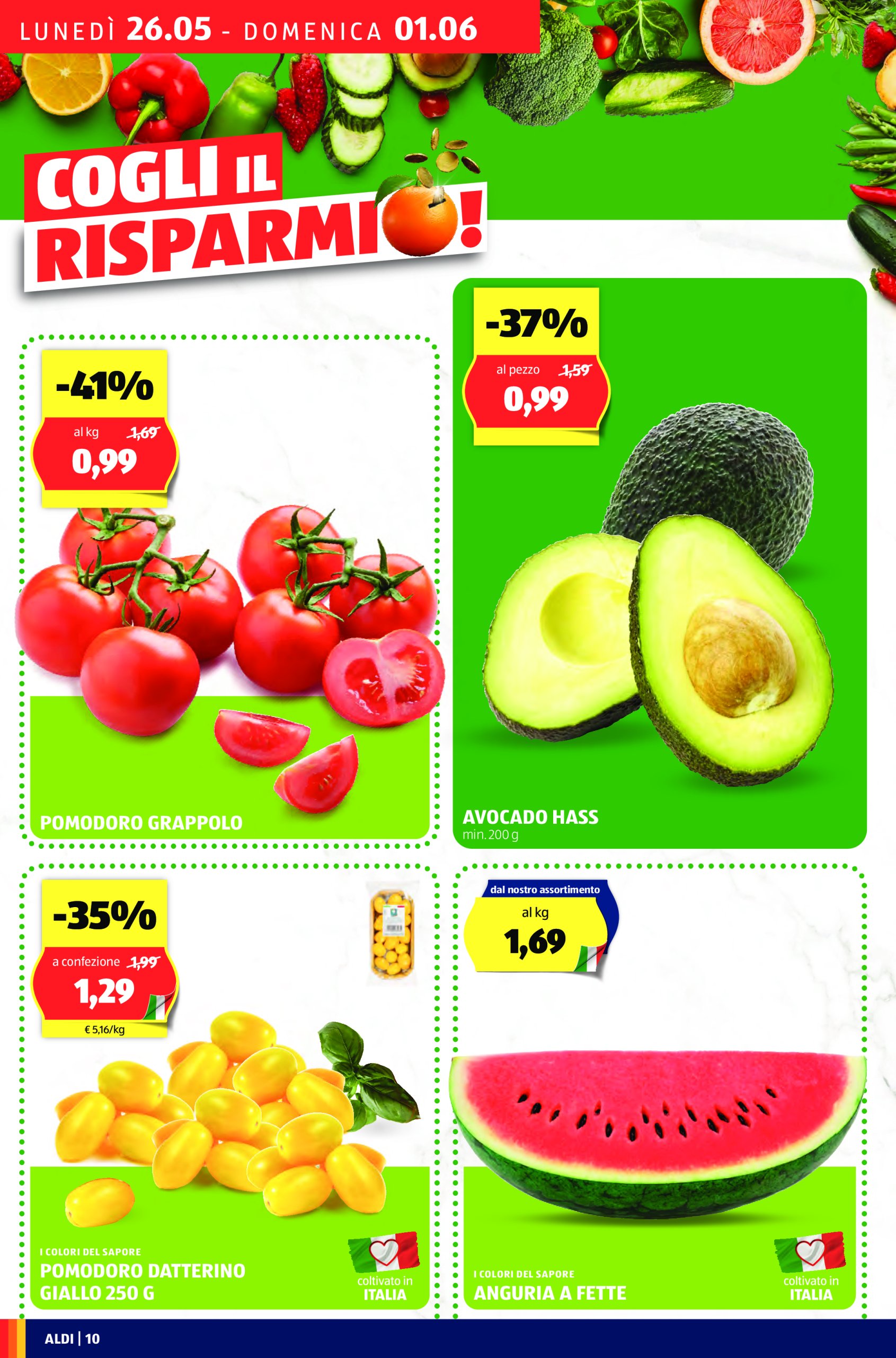 aldi - Volantino ALDI valido dal 26/05 al 01/06 - page: 10