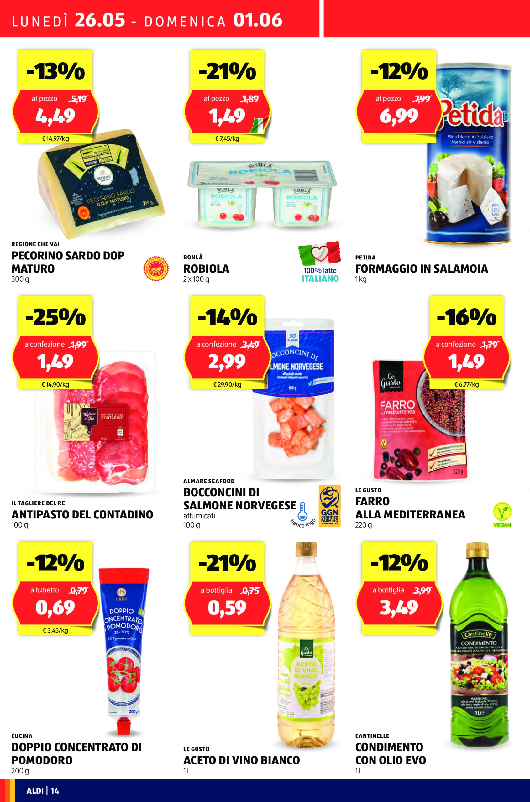 aldi - Volantino ALDI valido dal 26/05 al 01/06 - page: 14