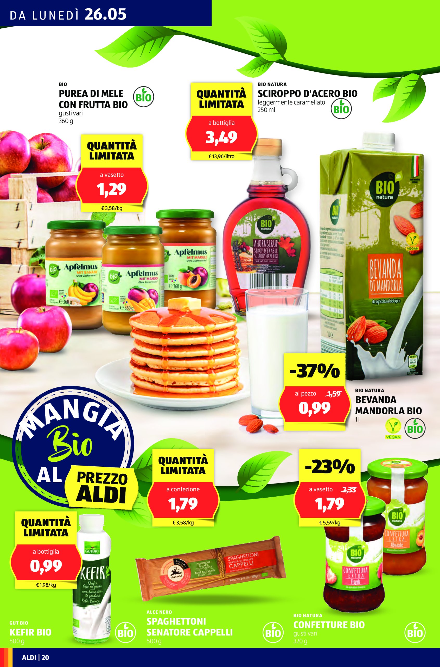 aldi - Volantino ALDI valido dal 26/05 al 01/06 - page: 20