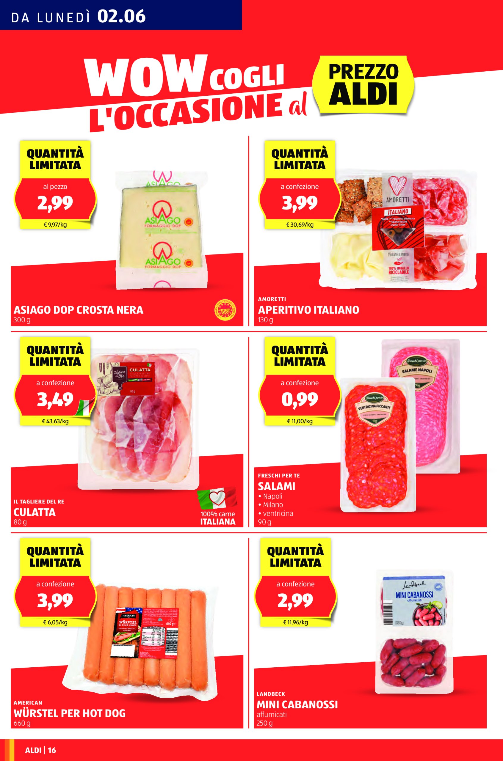 aldi - Volantino ALDI valido dal 02/06 al 08/06 - page: 16