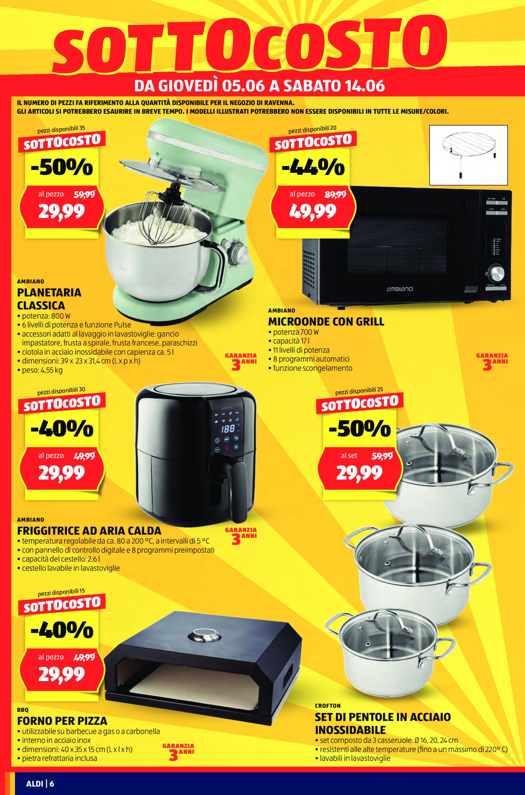 aldi - Volantino ALDI - Offerte nuova apertura Ravenna valido dal 05/06 al 14/06 - page: 6