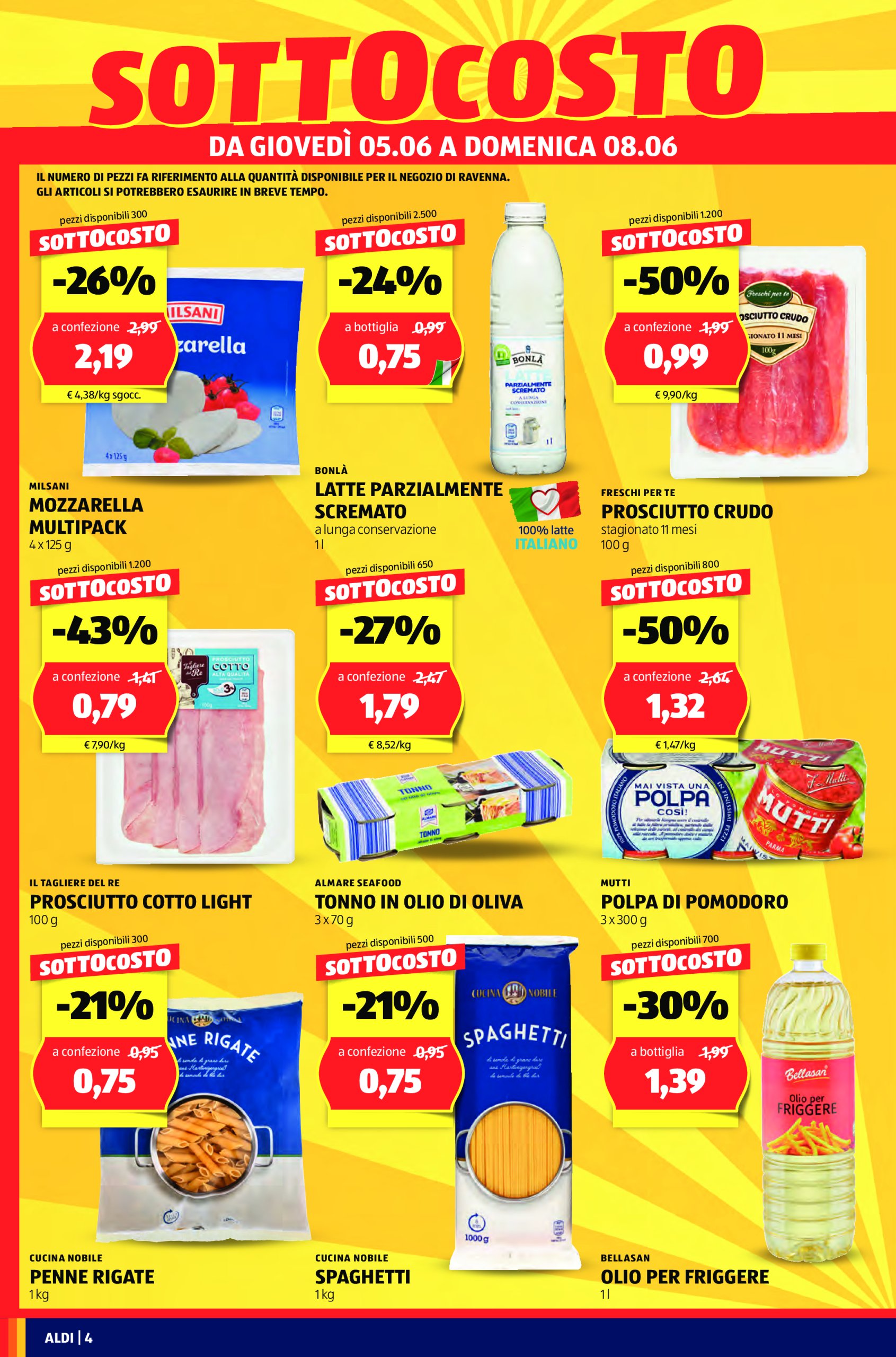 aldi - Volantino ALDI - Offerte nuova apertura Ravenna valido dal 05/06 al 14/06 - page: 4