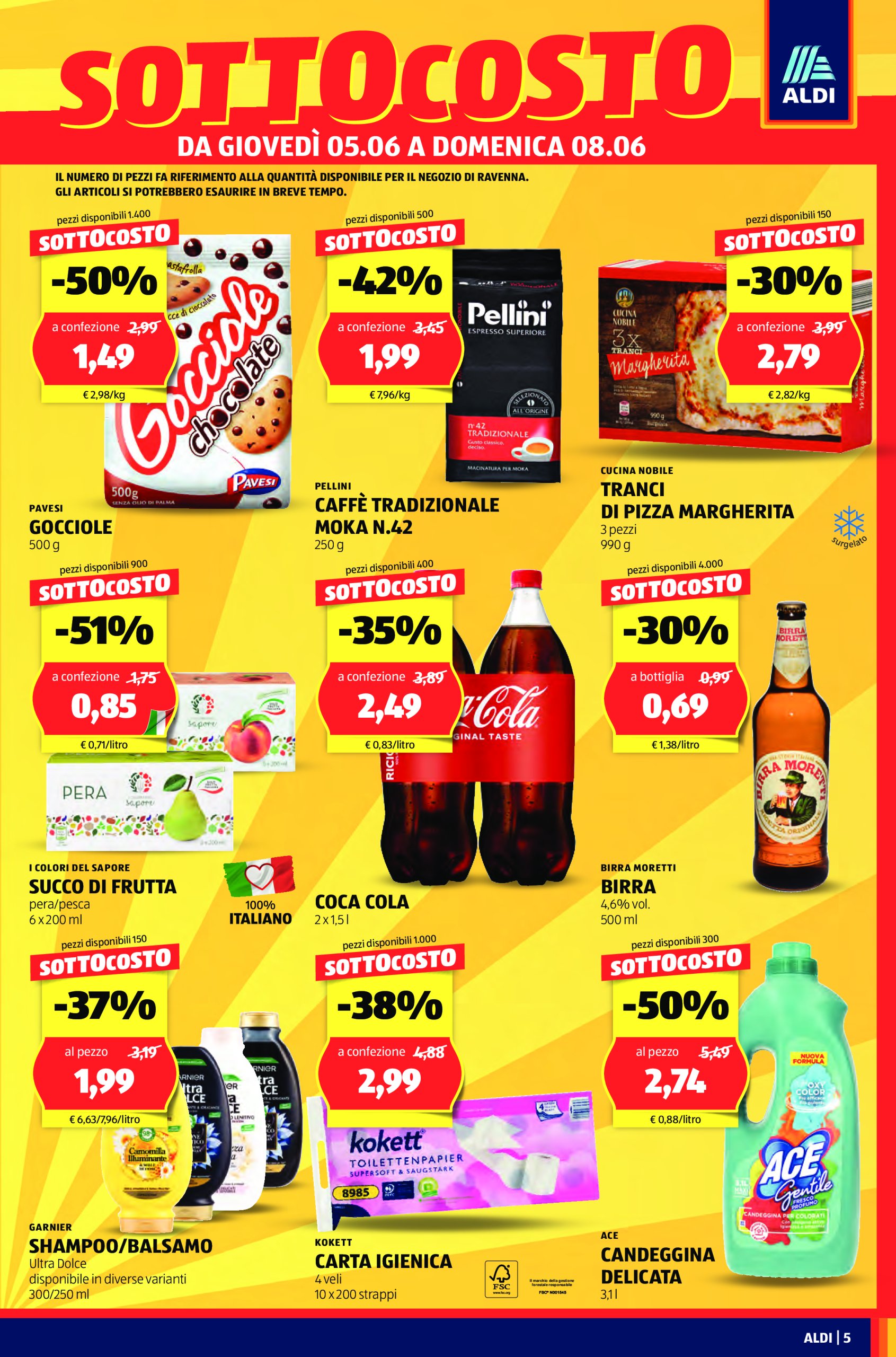 aldi - Volantino ALDI - Offerte nuova apertura Ravenna valido dal 05/06 al 14/06 - page: 5