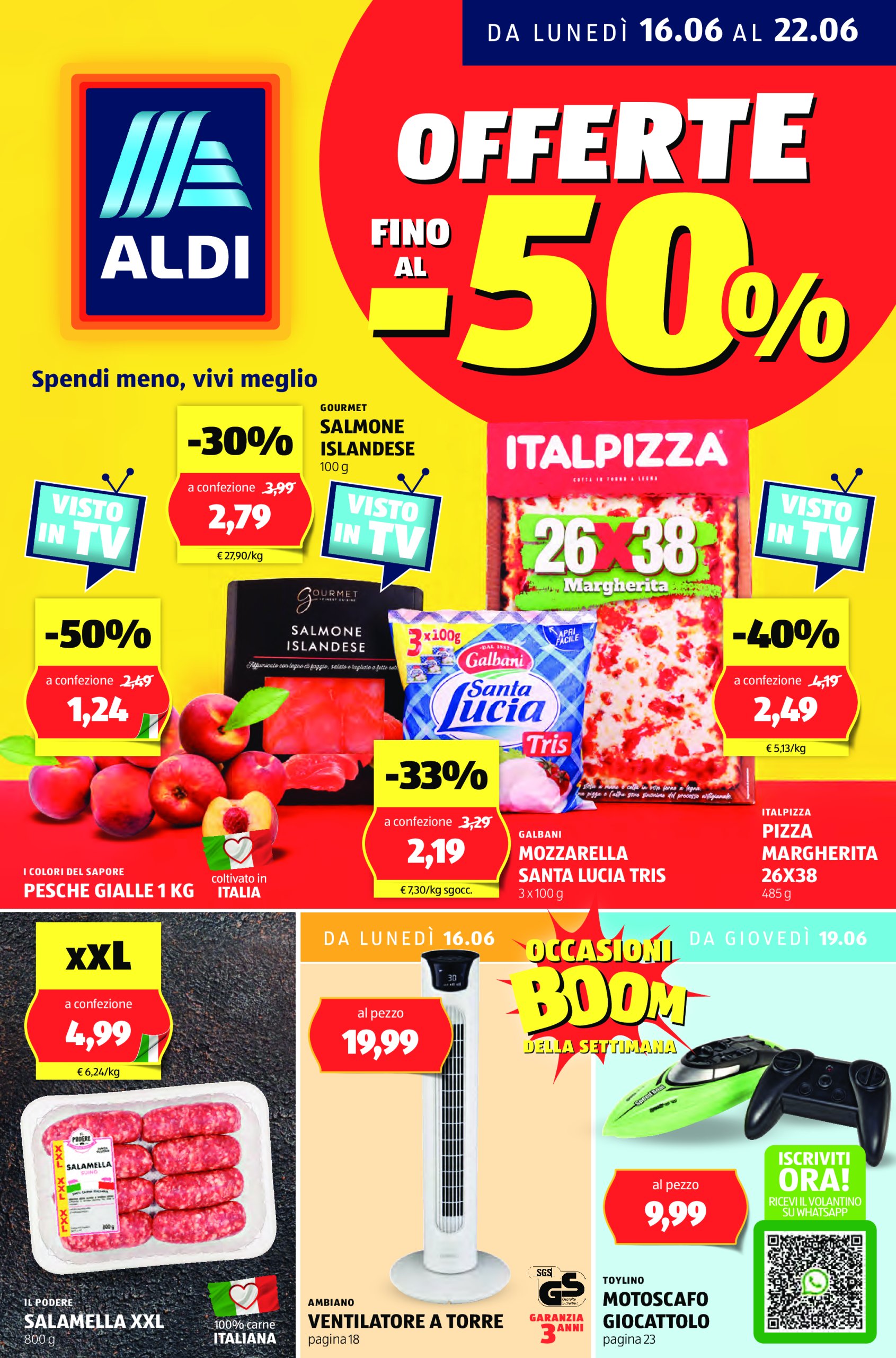 aldi - Volantino ALDI valido dal 16/06 al 22/06
