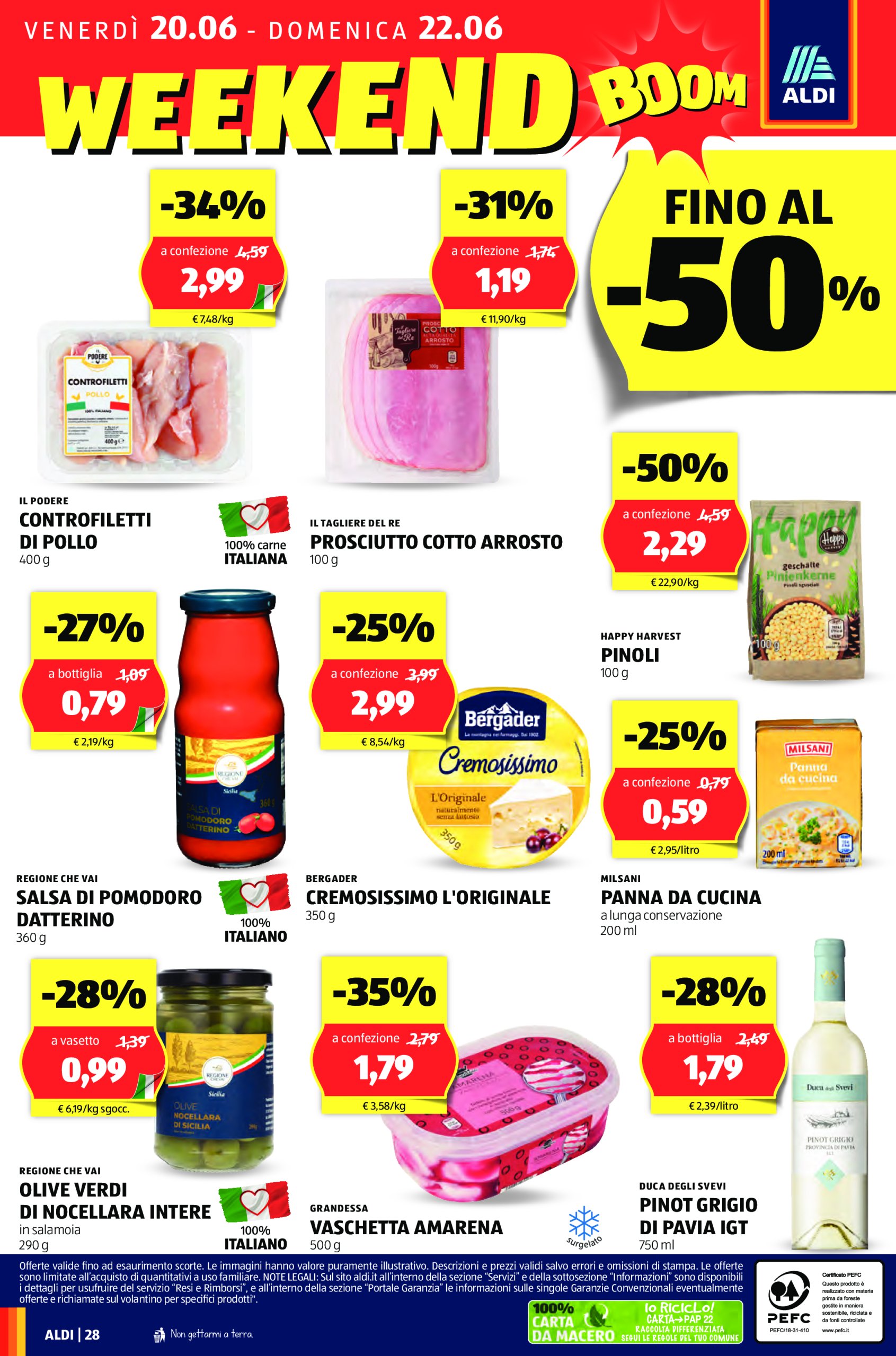 aldi - Volantino ALDI valido dal 16/06 al 22/06 - page: 28