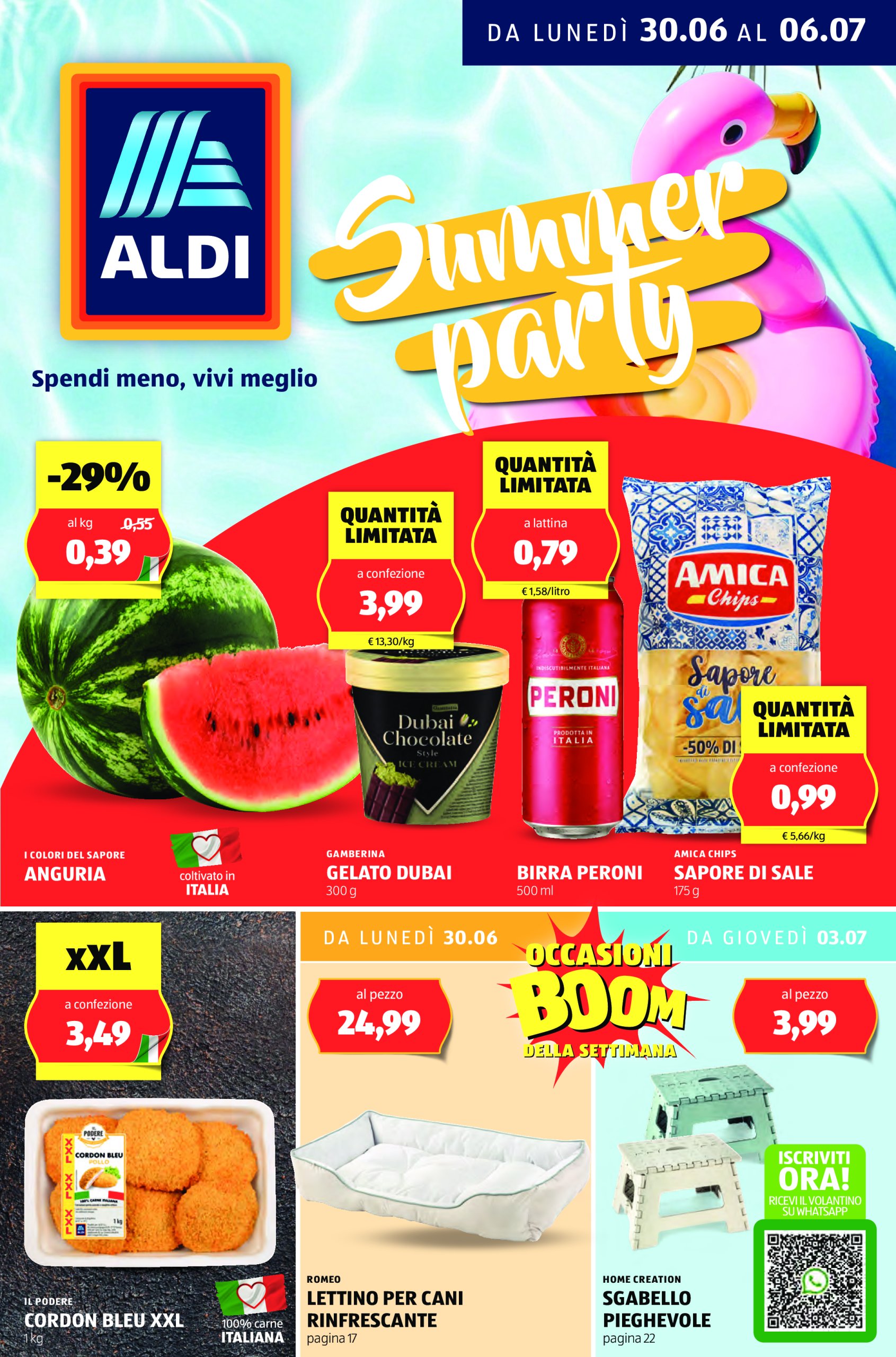 aldi - Volantino ALDI valido dal 30/06 al 06/07