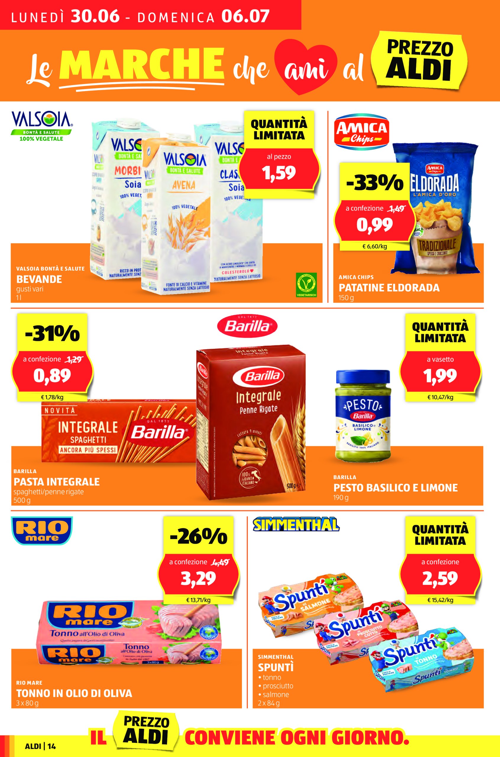 aldi - Volantino ALDI valido dal 30/06 al 06/07 - page: 14