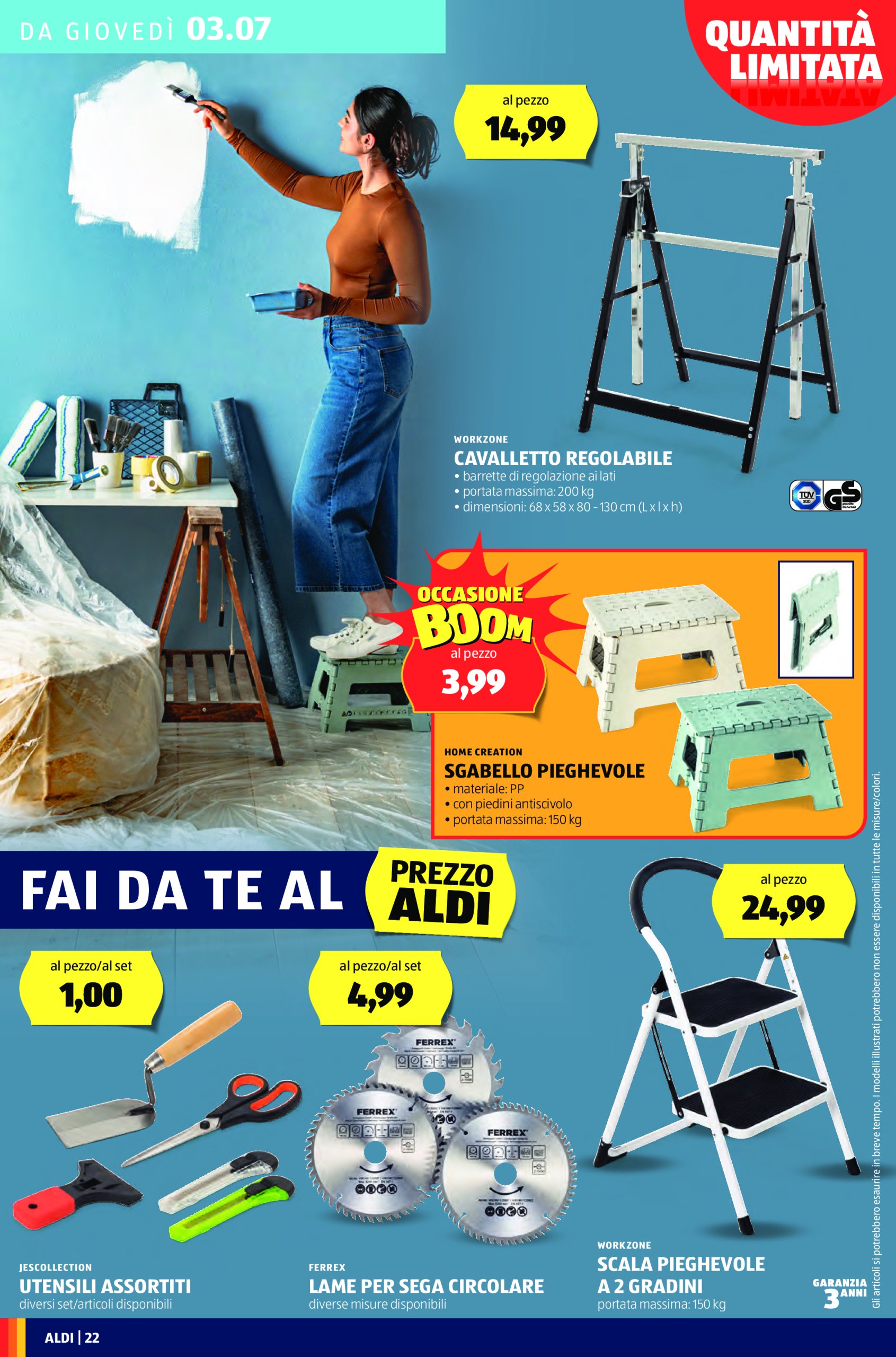 aldi - Volantino ALDI valido dal 30/06 al 06/07 - page: 22