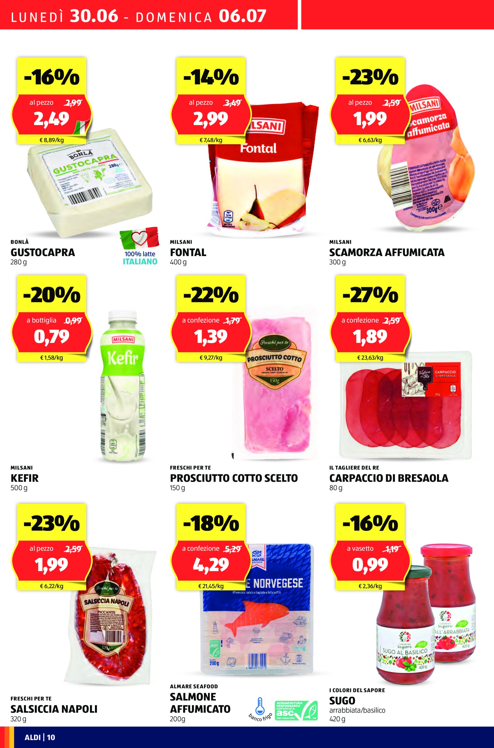aldi - Volantino ALDI valido dal 30/06 al 06/07 - page: 10