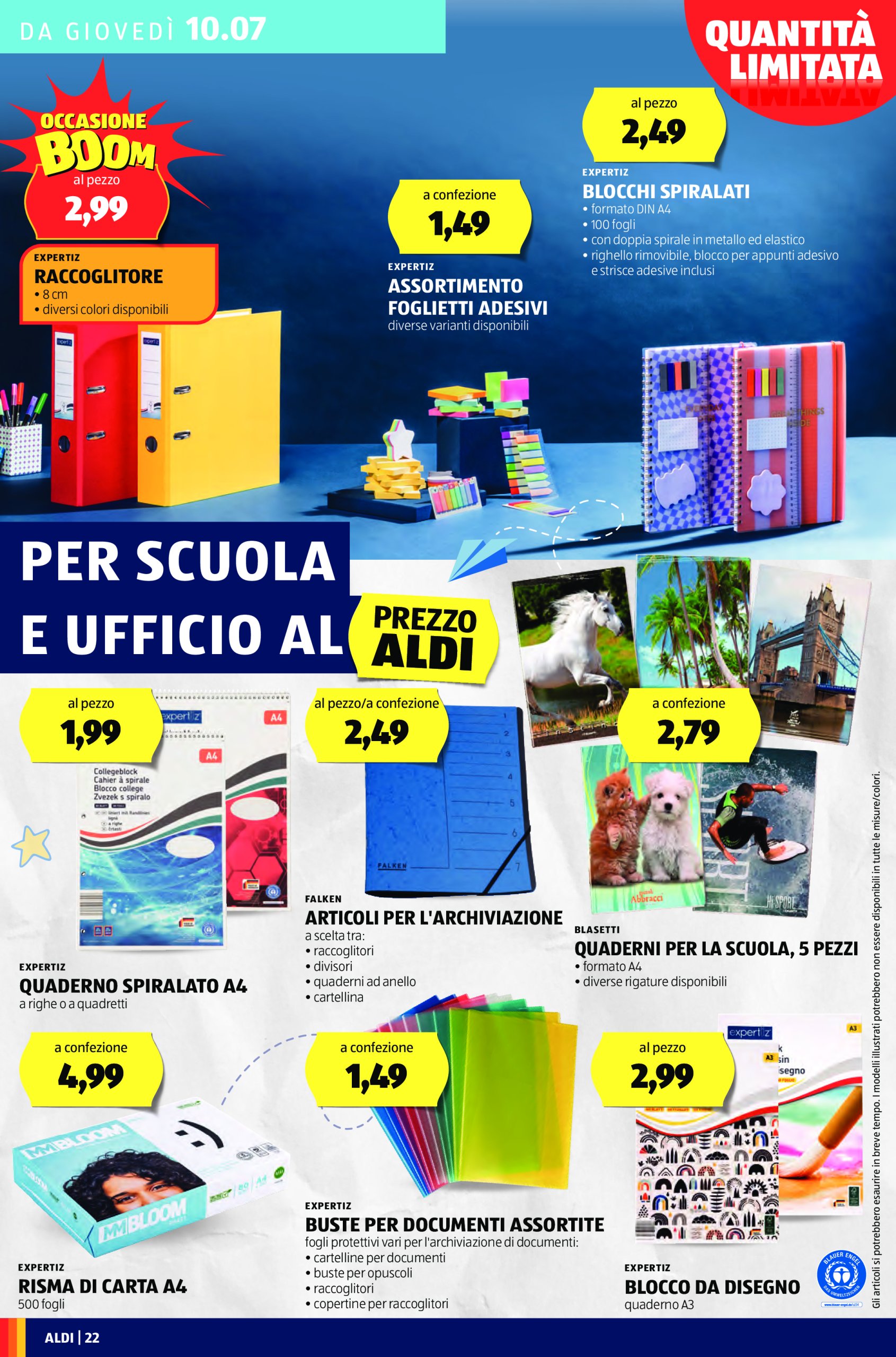 aldi - Volantino ALDI valido dal 07/07 al 13/07 - page: 22