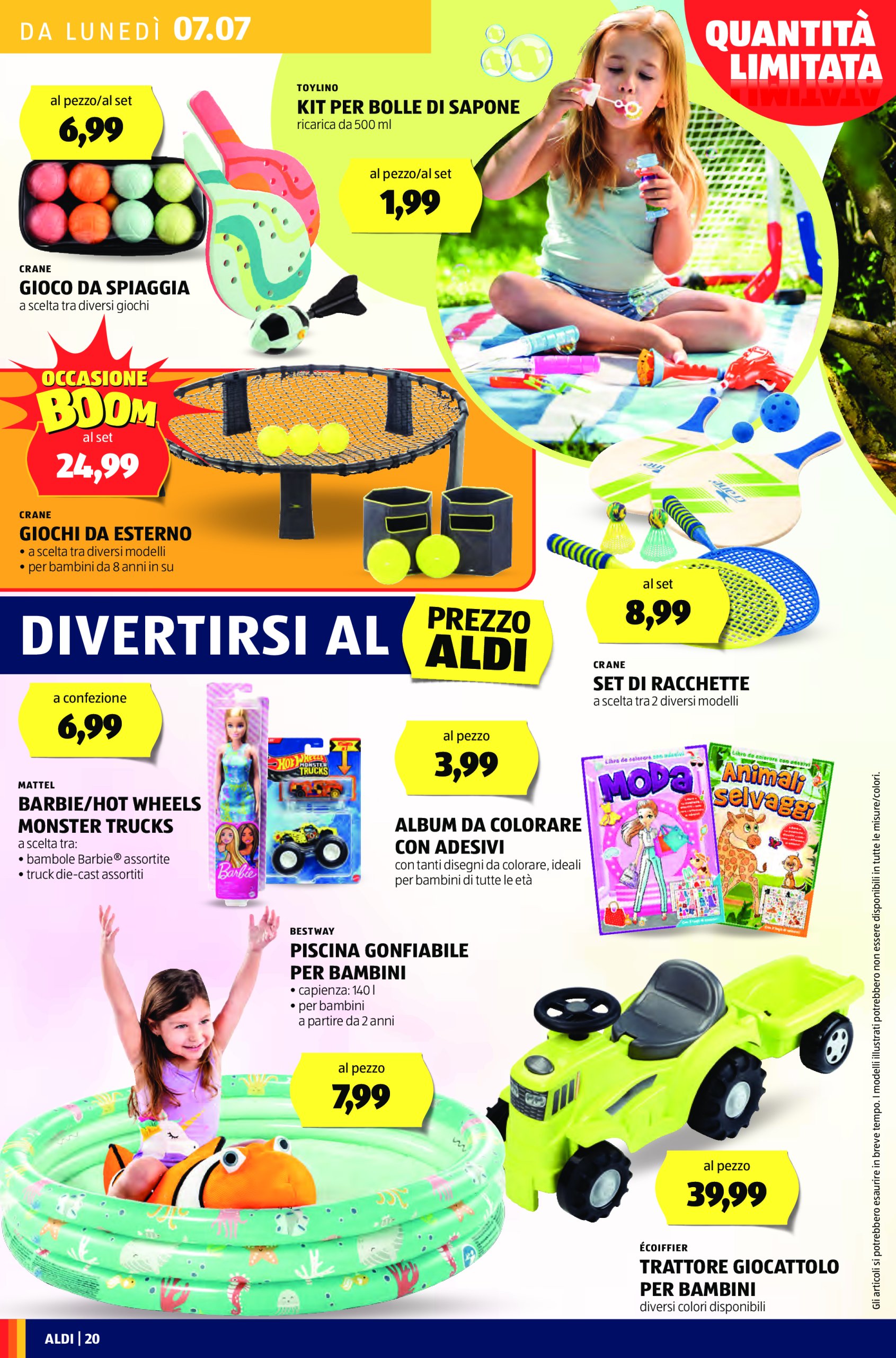 aldi - Volantino ALDI valido dal 07/07 al 13/07 - page: 20