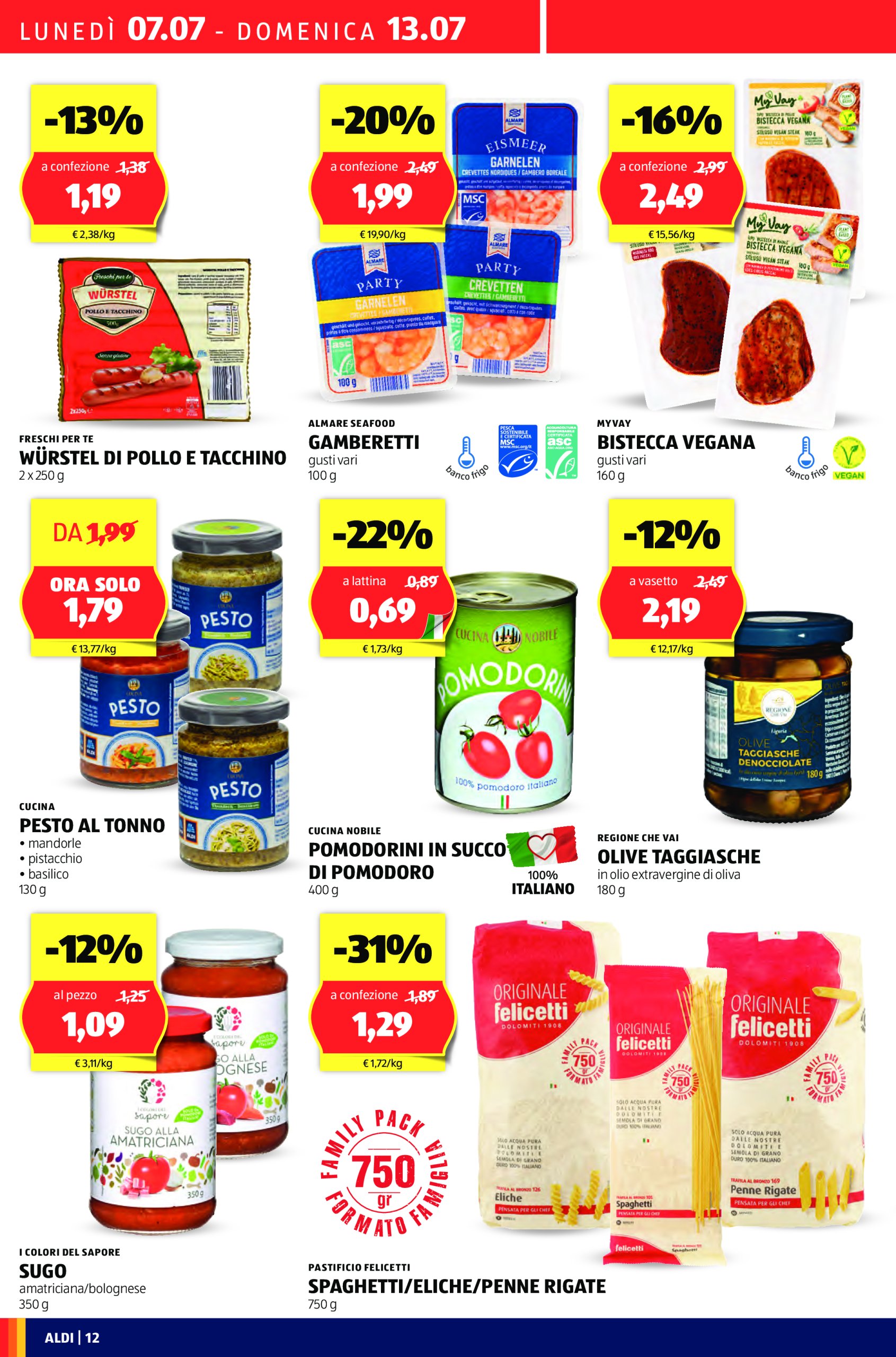 aldi - Volantino ALDI valido dal 07/07 al 13/07 - page: 12