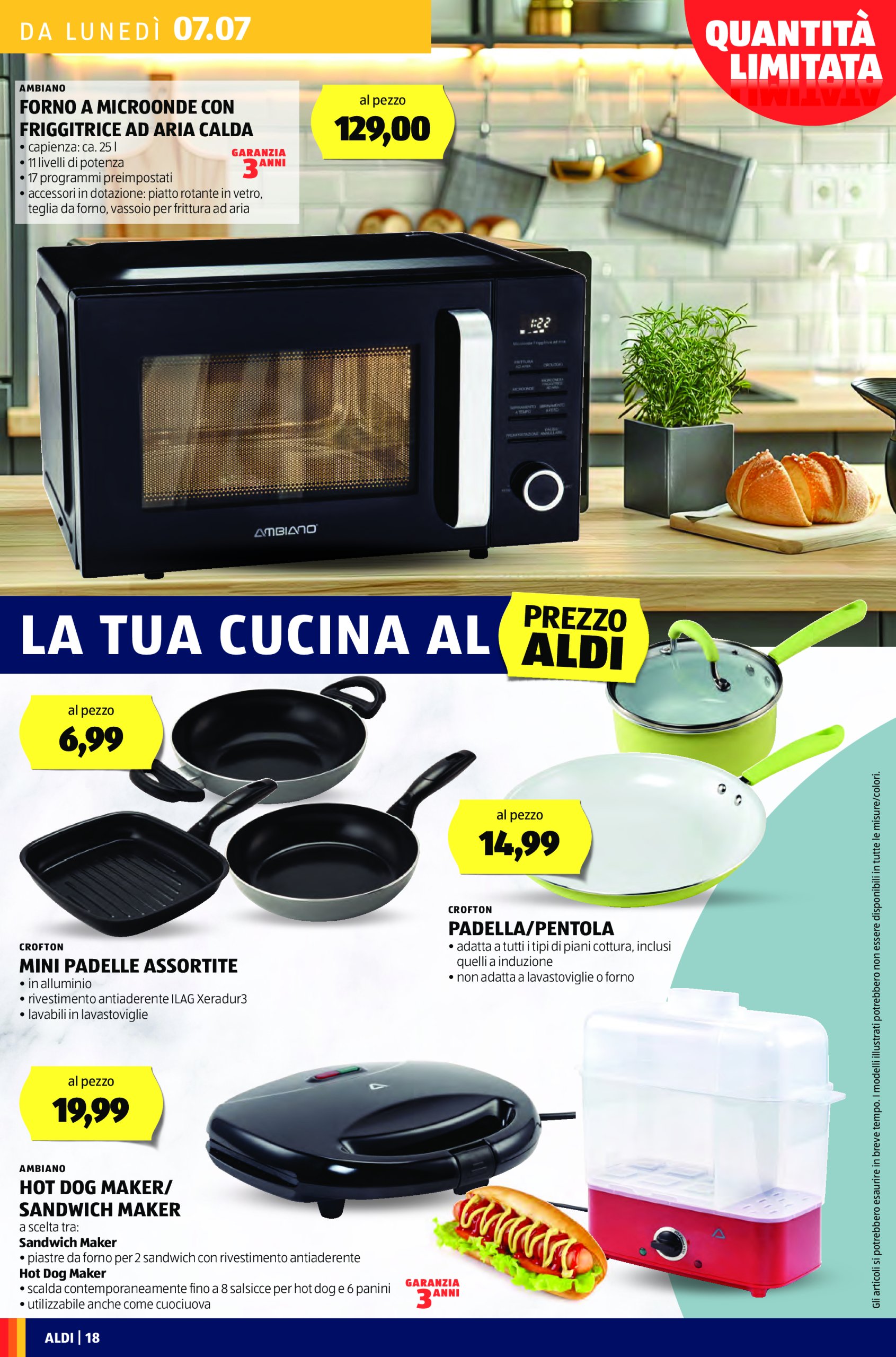 aldi - Volantino ALDI valido dal 07/07 al 13/07 - page: 18