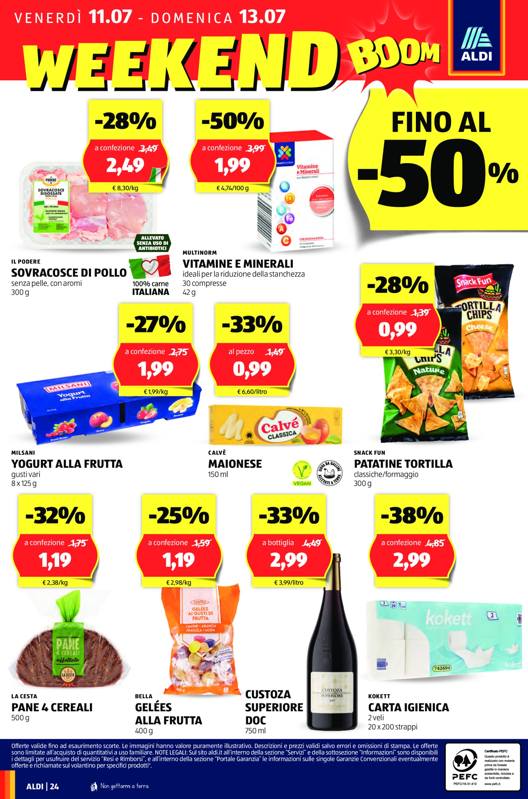 aldi - Volantino ALDI valido dal 07/07 al 13/07 - page: 24