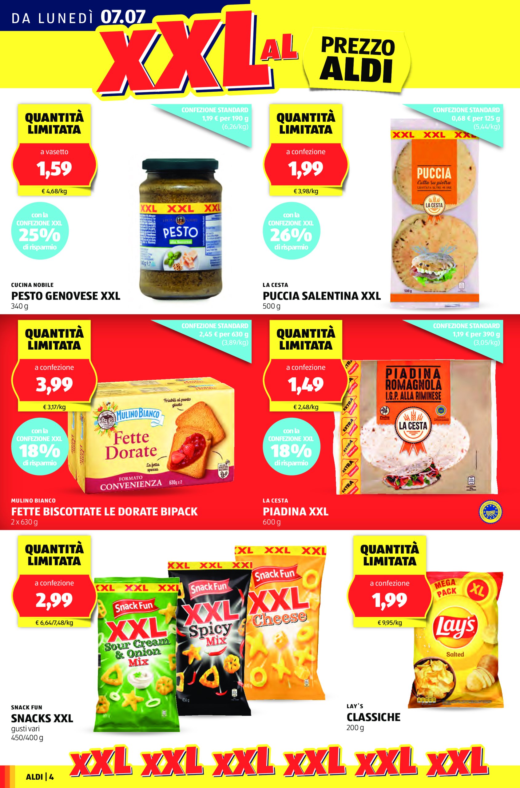 aldi - Volantino ALDI valido dal 07/07 al 13/07 - page: 4
