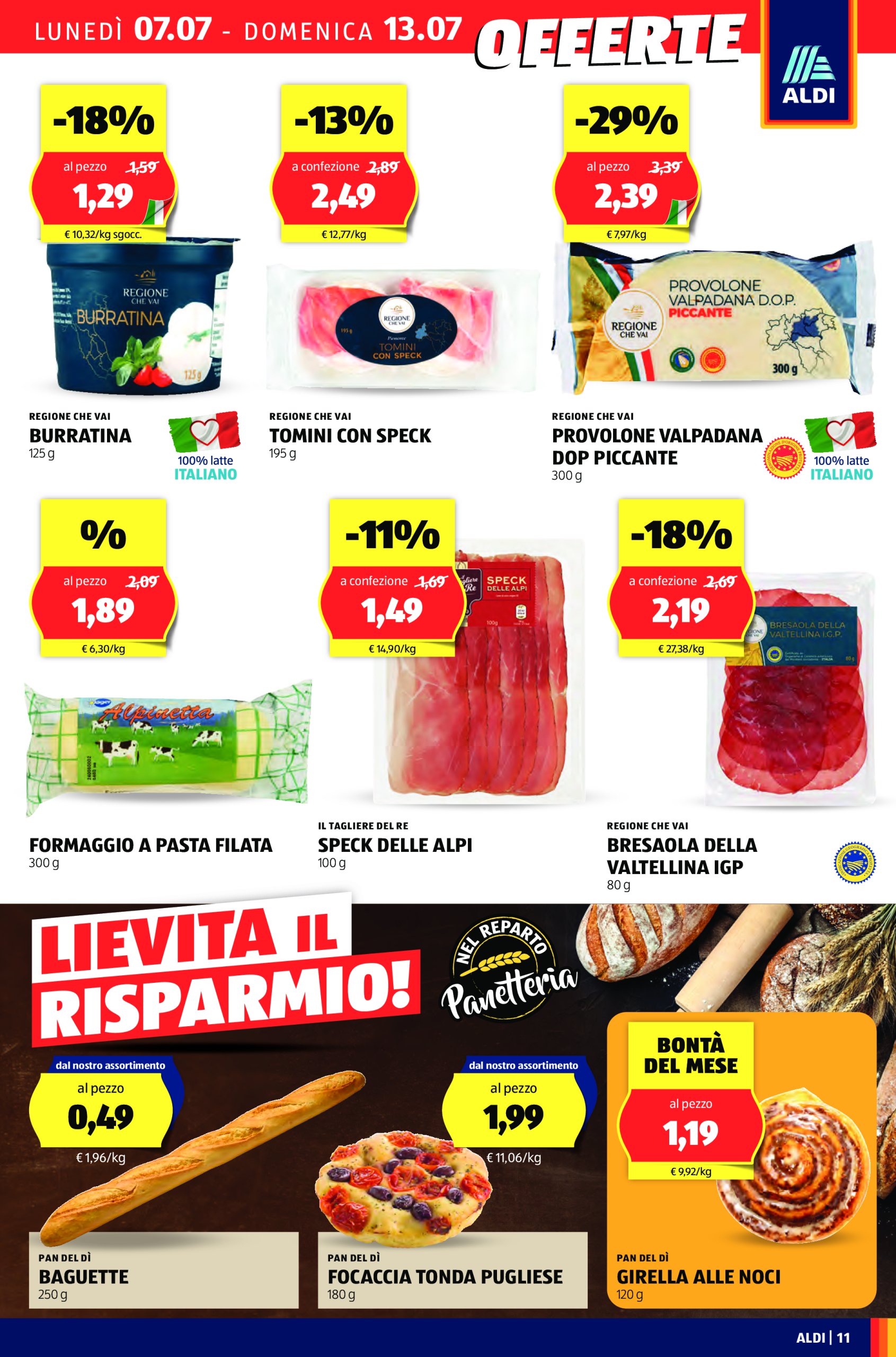 aldi - Volantino ALDI valido dal 07/07 al 13/07 - page: 11