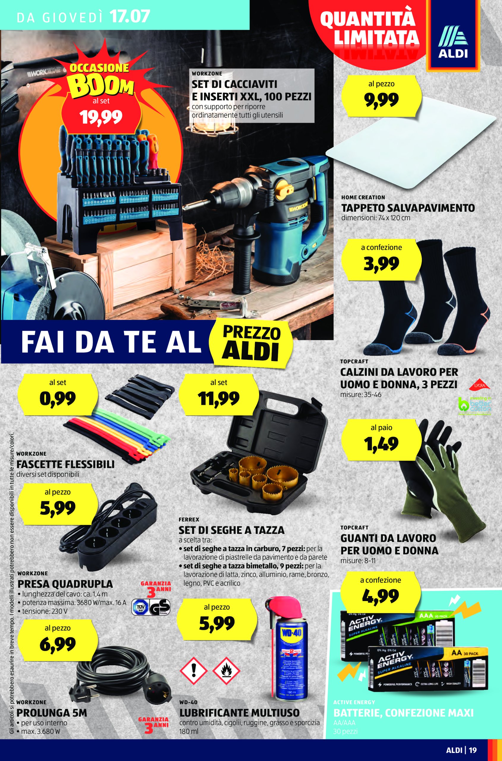 aldi - Volantino ALDI valido dal 14/07 al 20/07 - page: 19