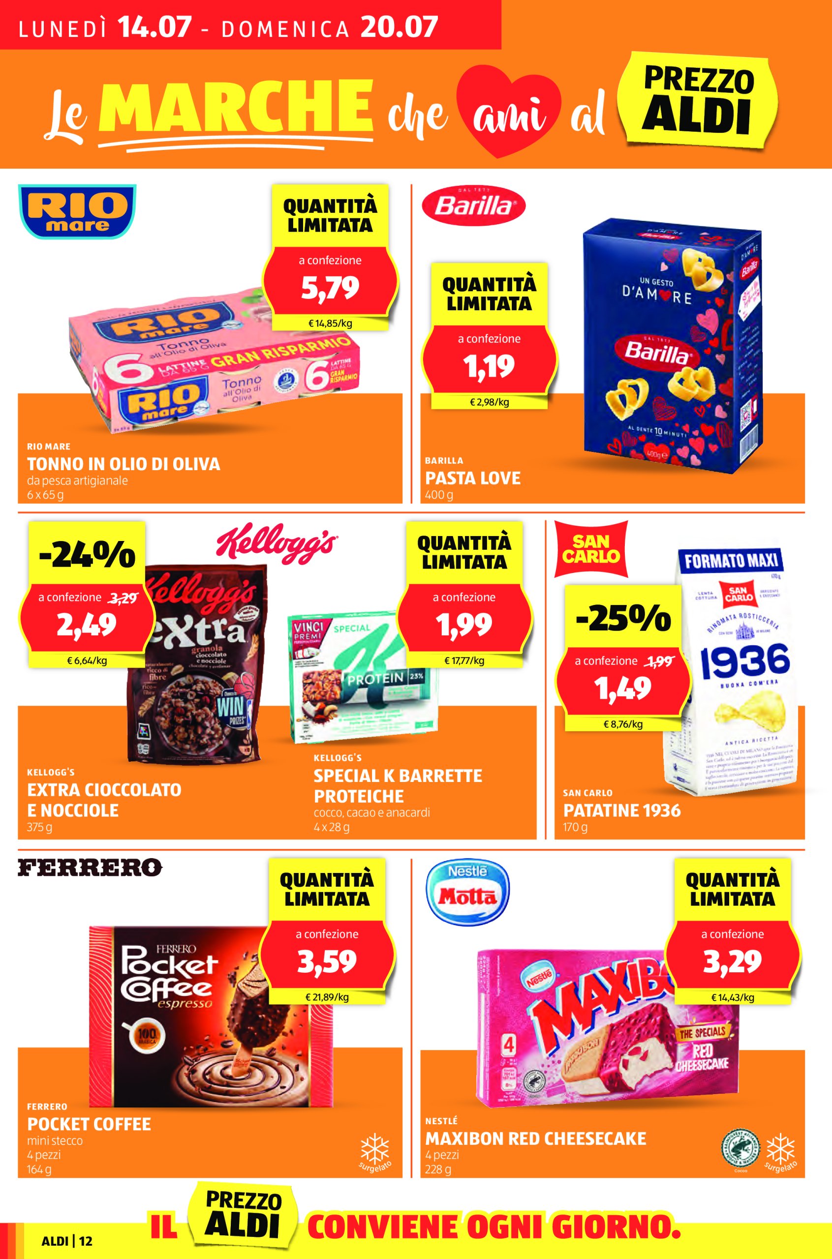aldi - Volantino ALDI valido dal 14/07 al 20/07 - page: 12