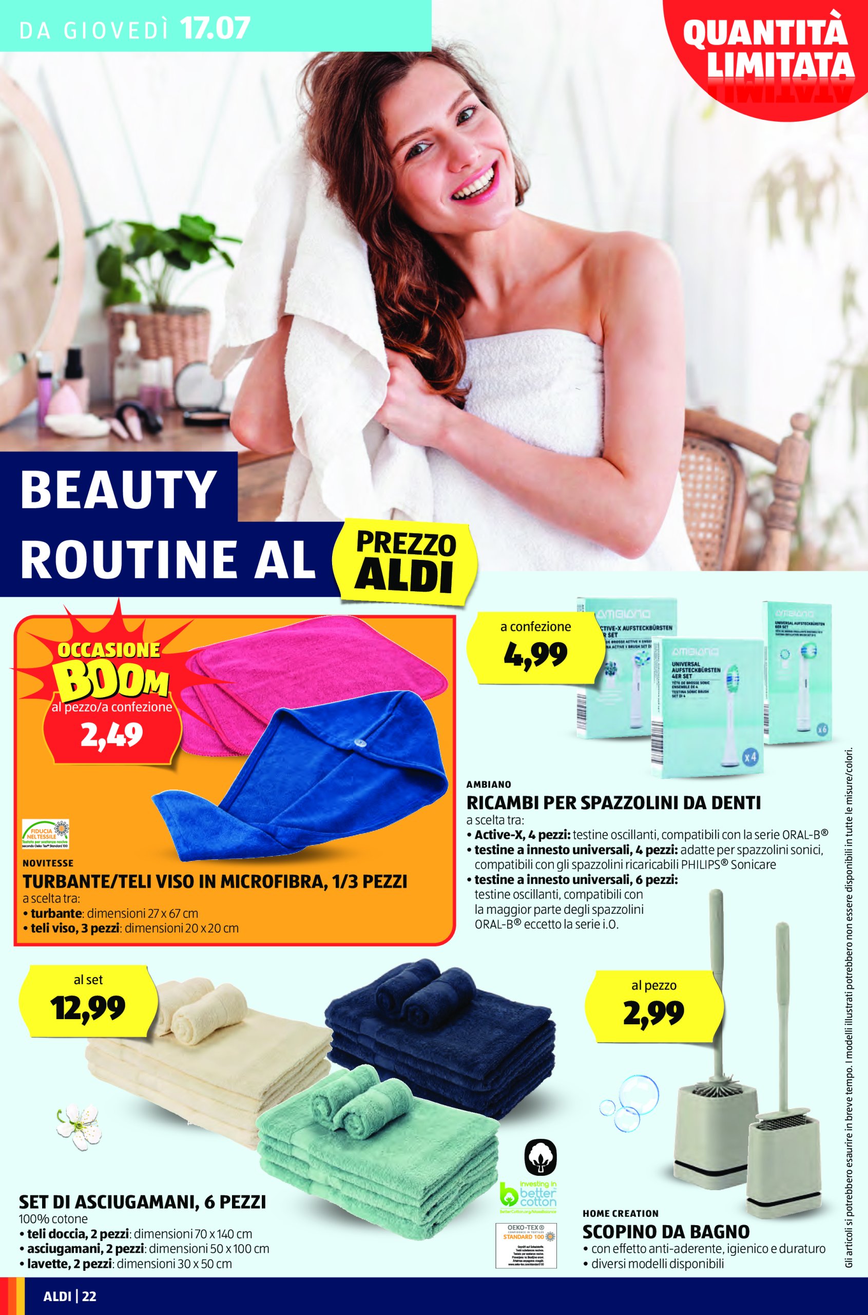 aldi - Volantino ALDI valido dal 14/07 al 20/07 - page: 22