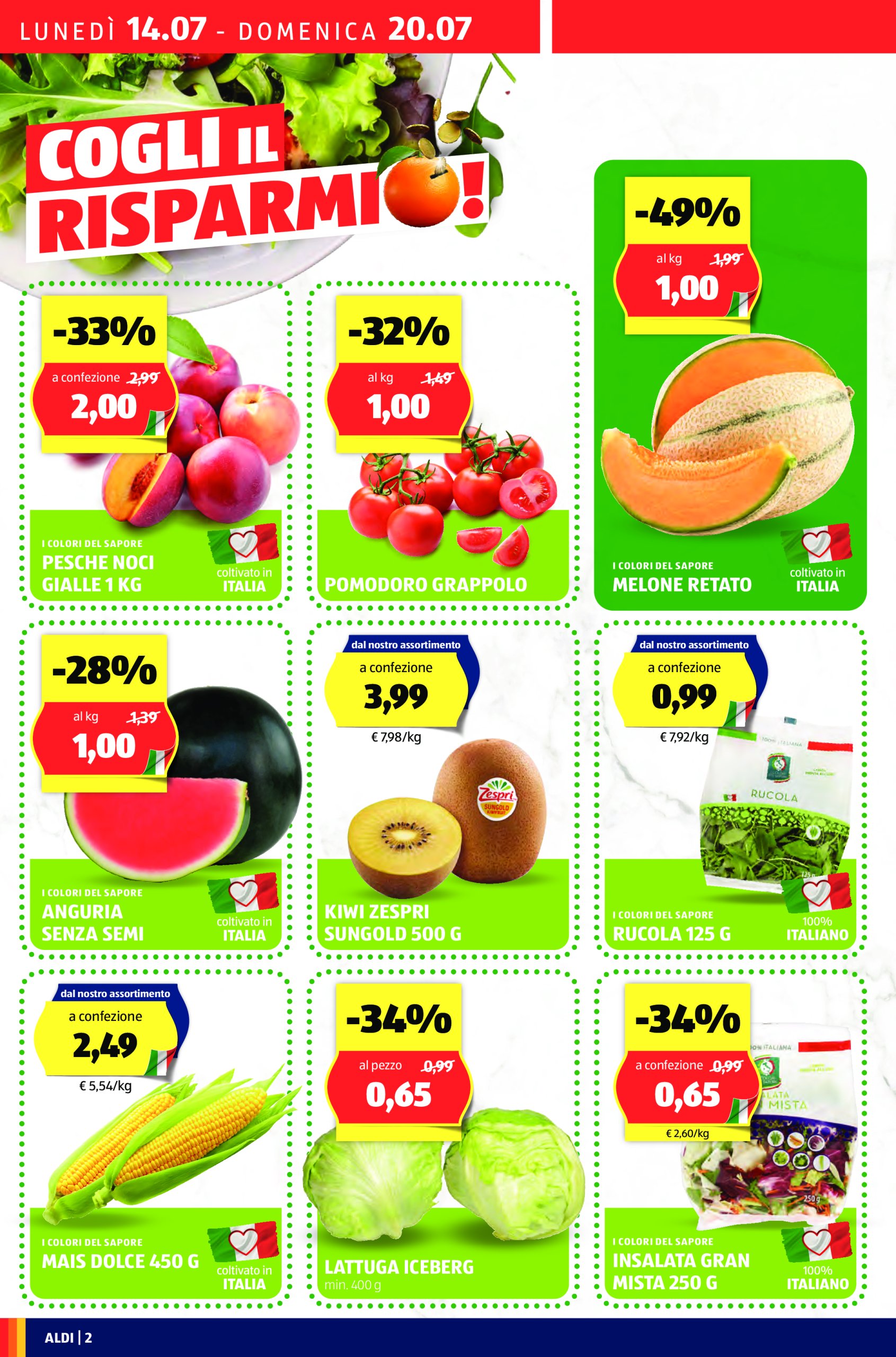 aldi - Volantino ALDI valido dal 14/07 al 20/07 - page: 2