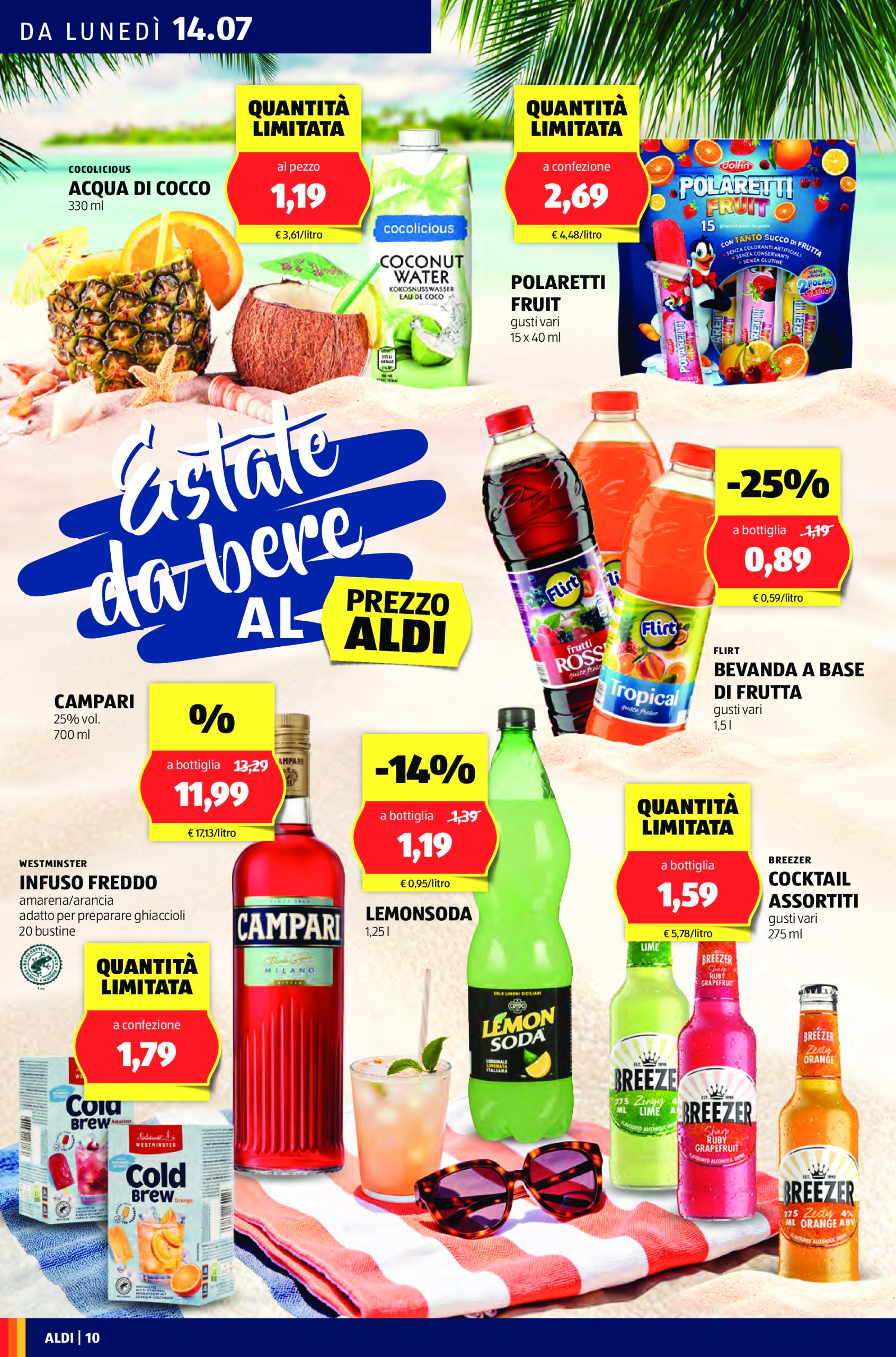 aldi - Volantino ALDI valido dal 14/07 al 20/07 - page: 10