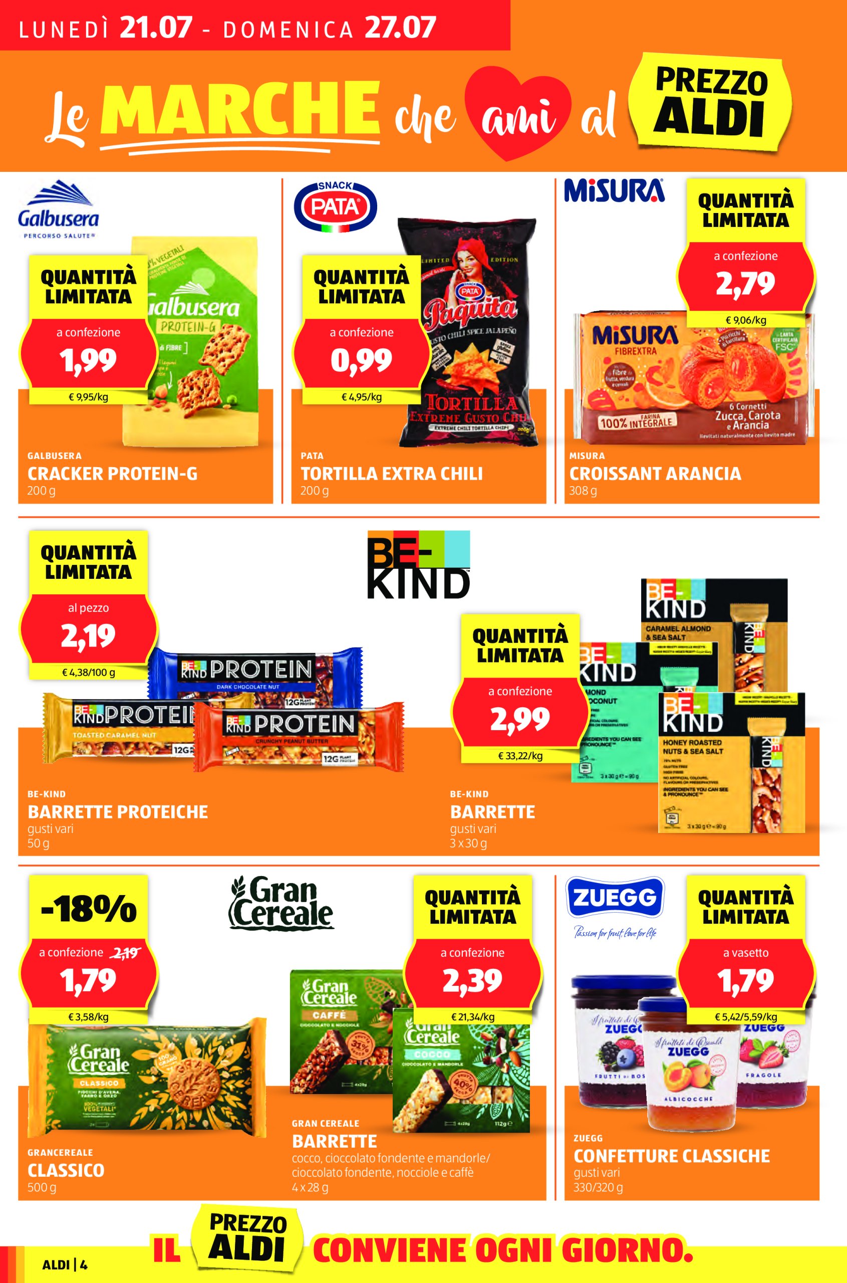 aldi - Volantino ALDI valido dal 21/07 al 27/07 - page: 4