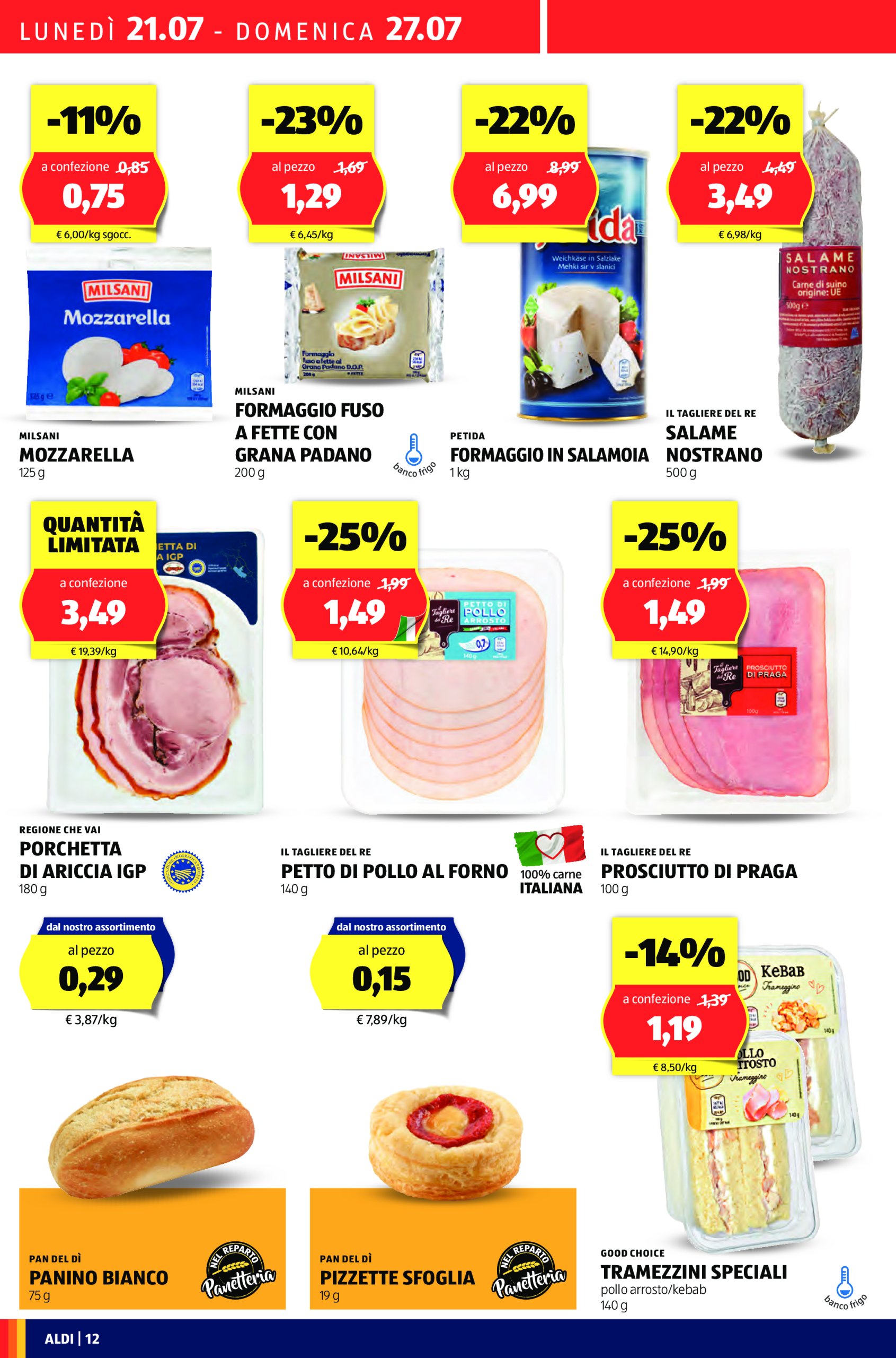 aldi - Volantino ALDI valido dal 21/07 al 27/07 - page: 12