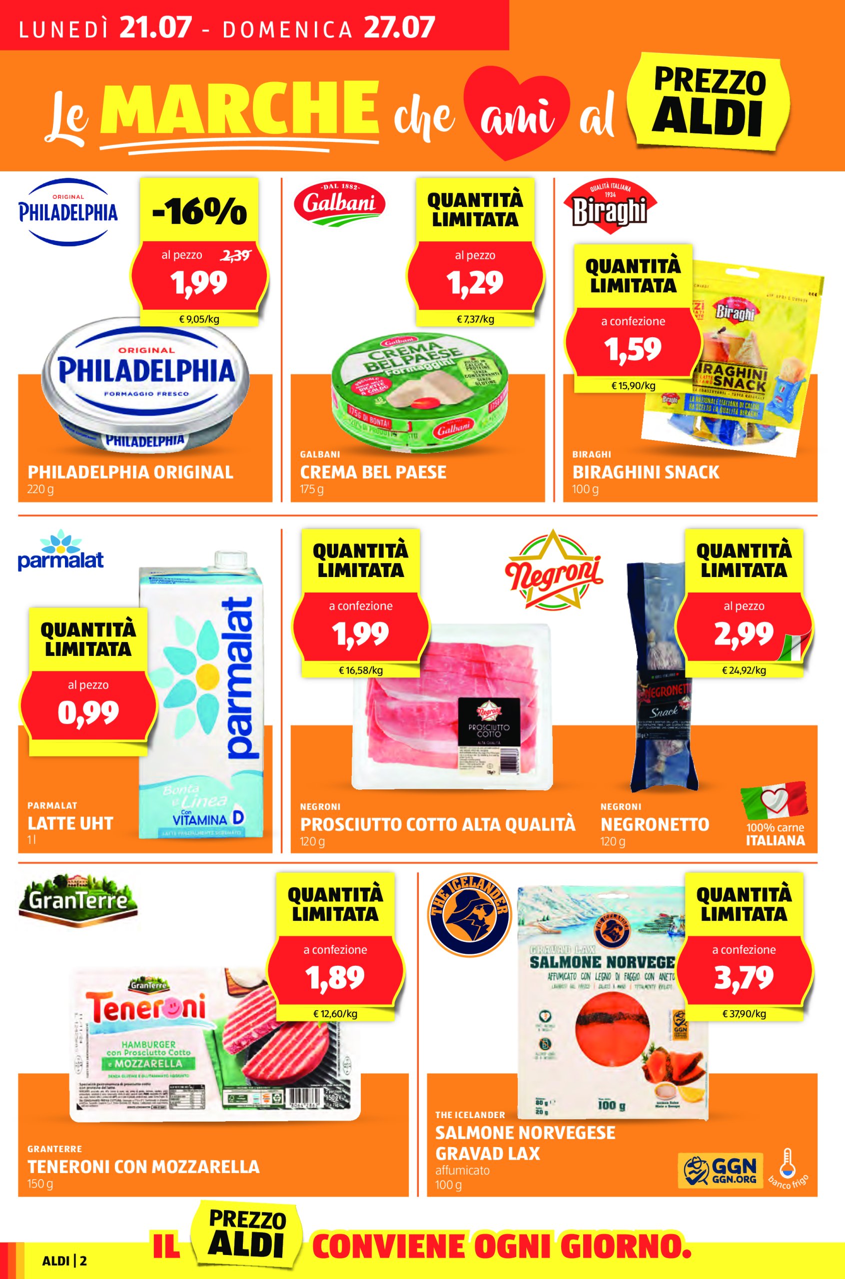 aldi - Volantino ALDI valido dal 21/07 al 27/07 - page: 2
