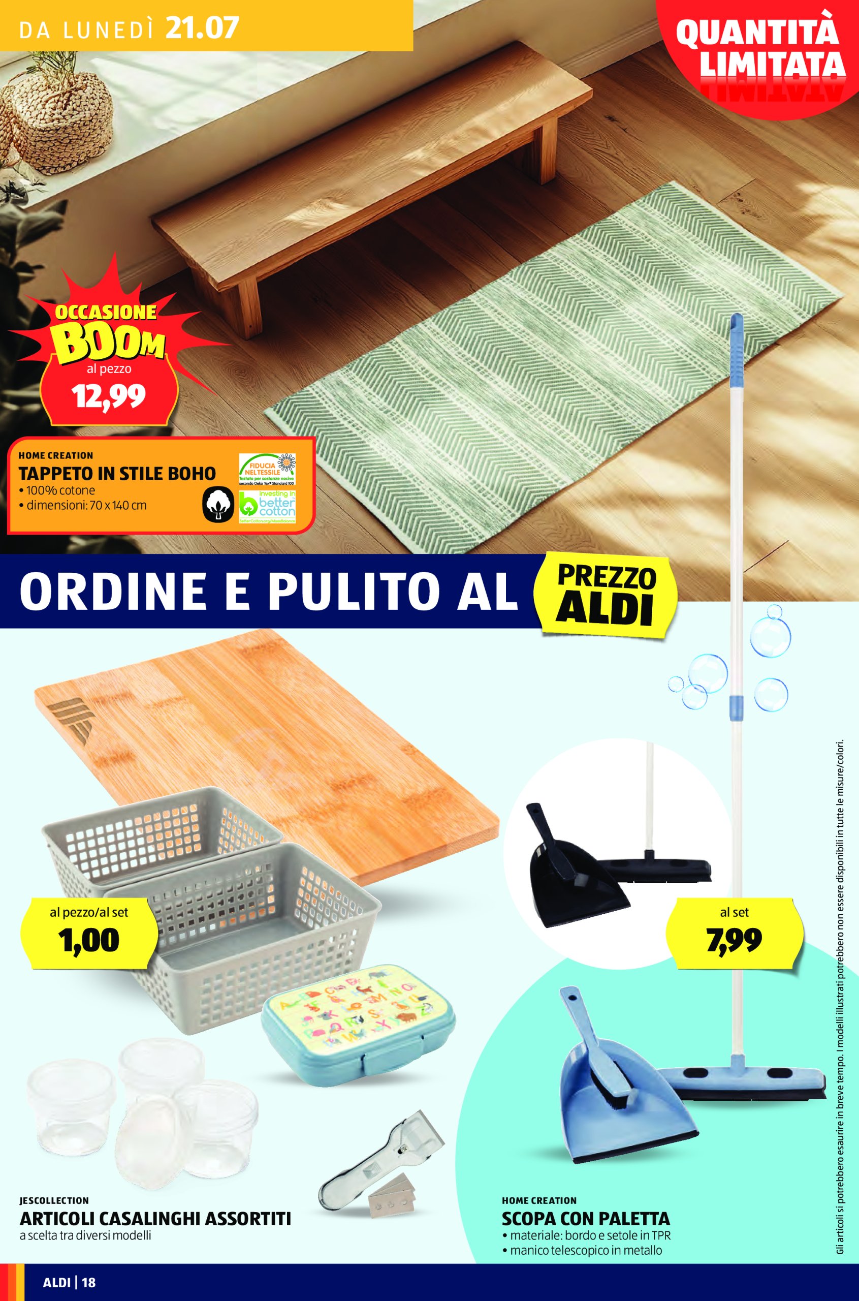 aldi - Volantino ALDI valido dal 21/07 al 27/07 - page: 18