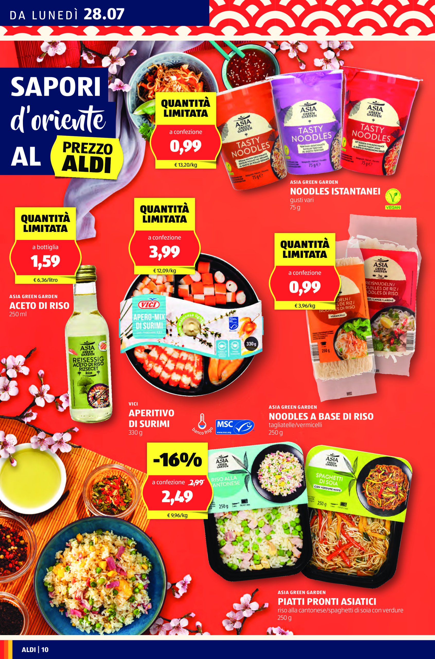 aldi - Volantino ALDI valido dal 28/07 al 03/08 - page: 10
