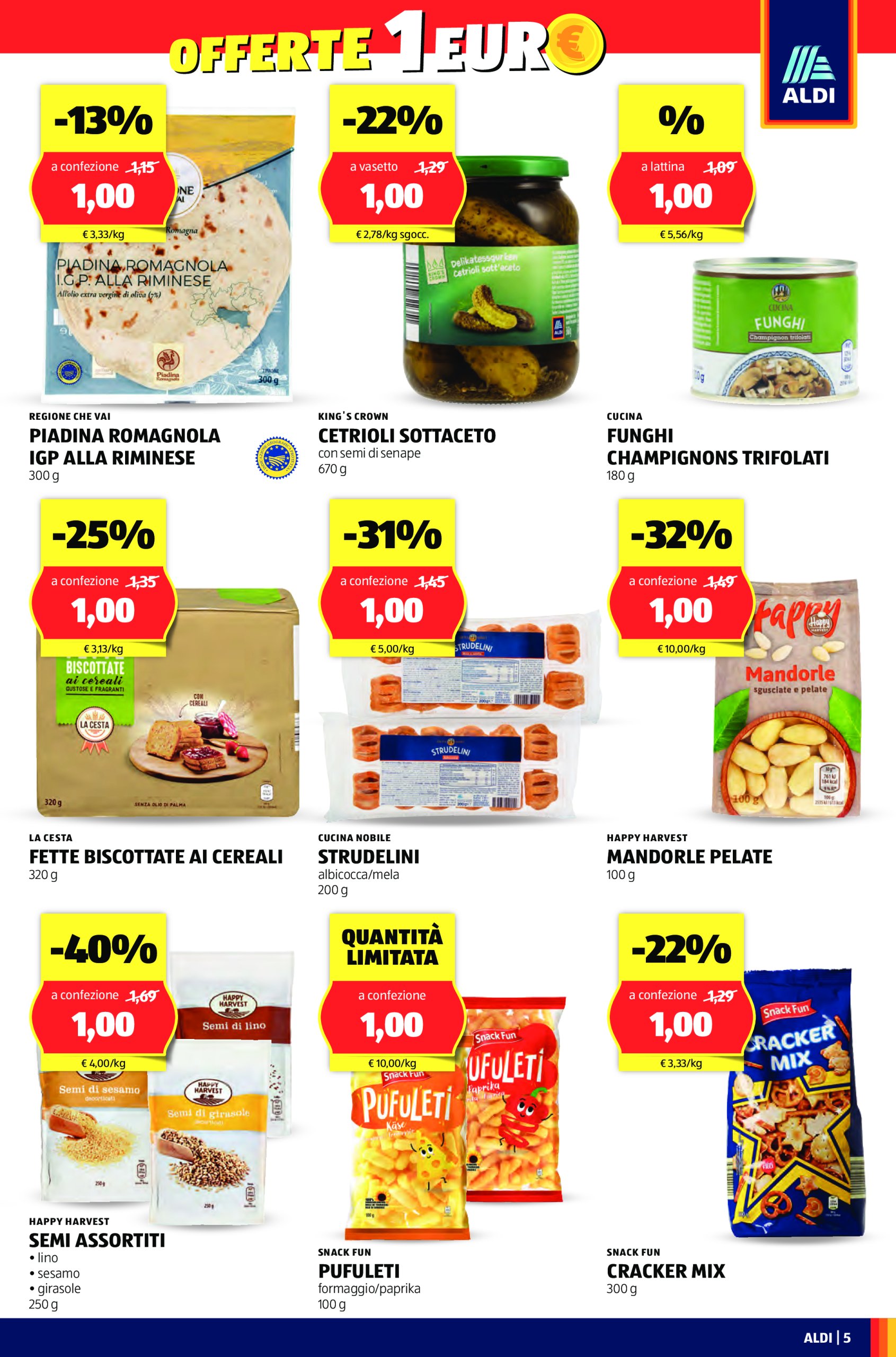 aldi - Volantino ALDI valido dal 28/07 al 03/08 - page: 5