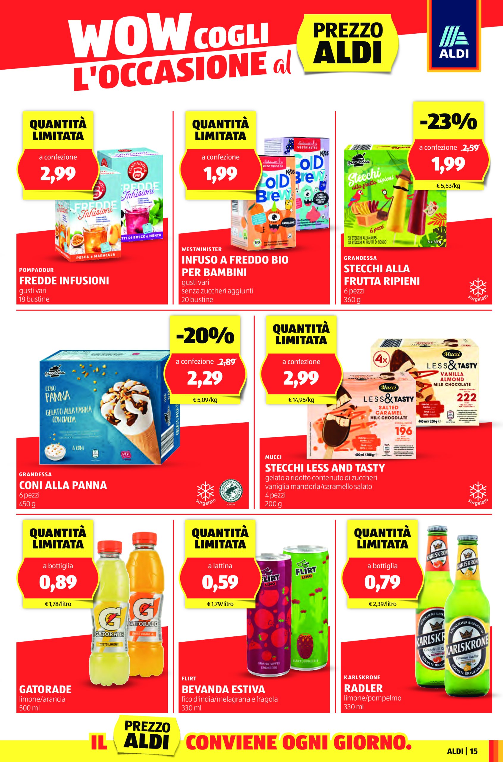 aldi - Volantino ALDI valido dal 28/07 al 03/08 - page: 15