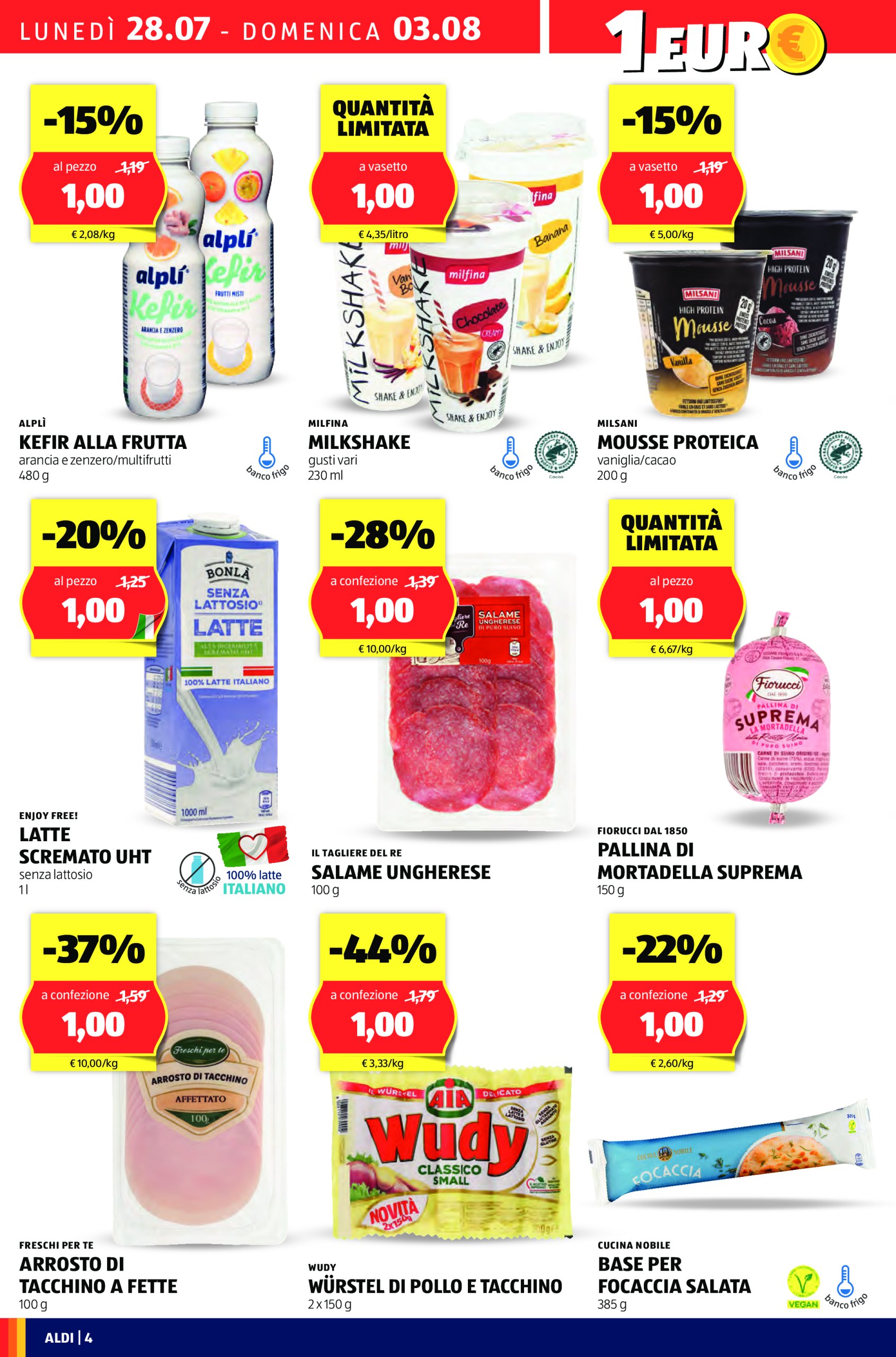 aldi - Volantino ALDI valido dal 28/07 al 03/08 - page: 4