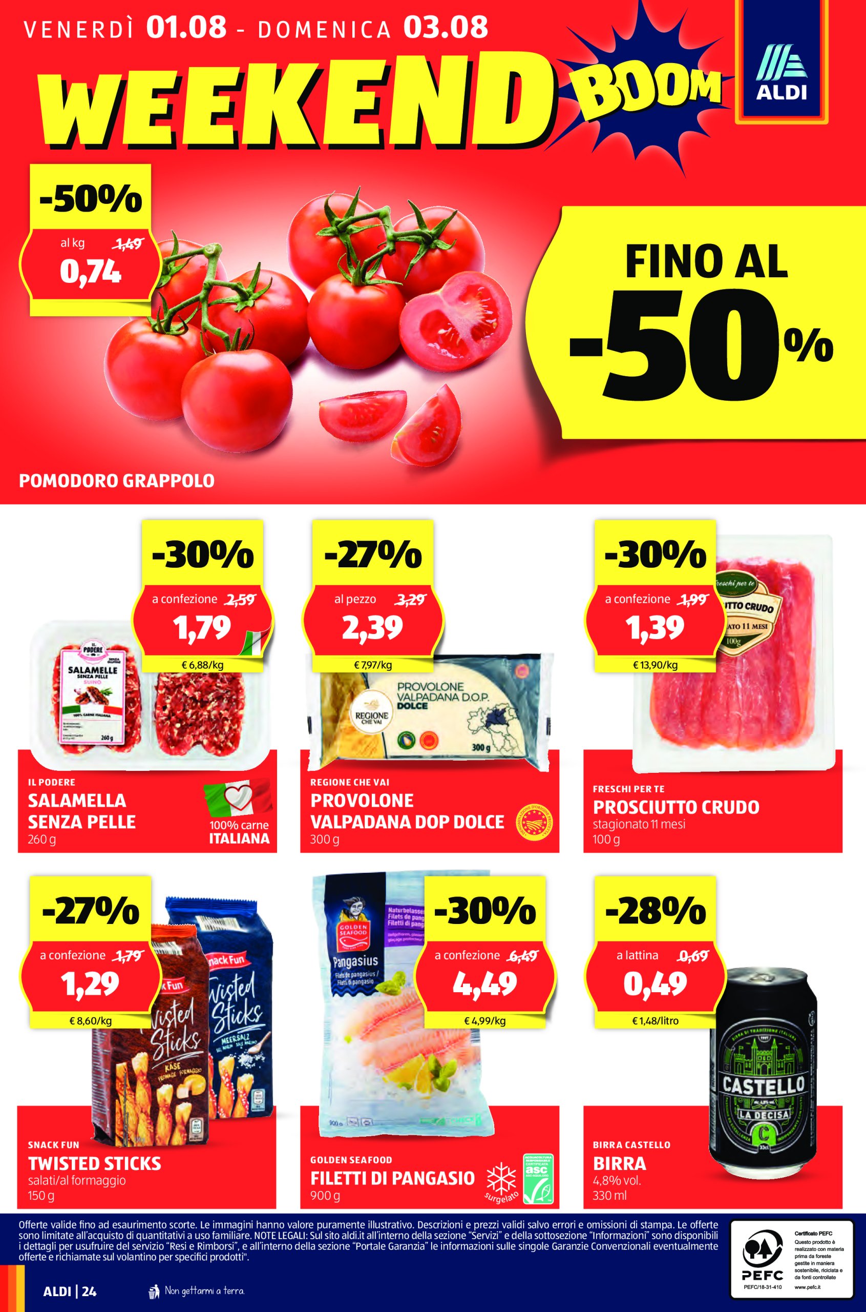 aldi - Volantino ALDI valido dal 28/07 al 03/08 - page: 24