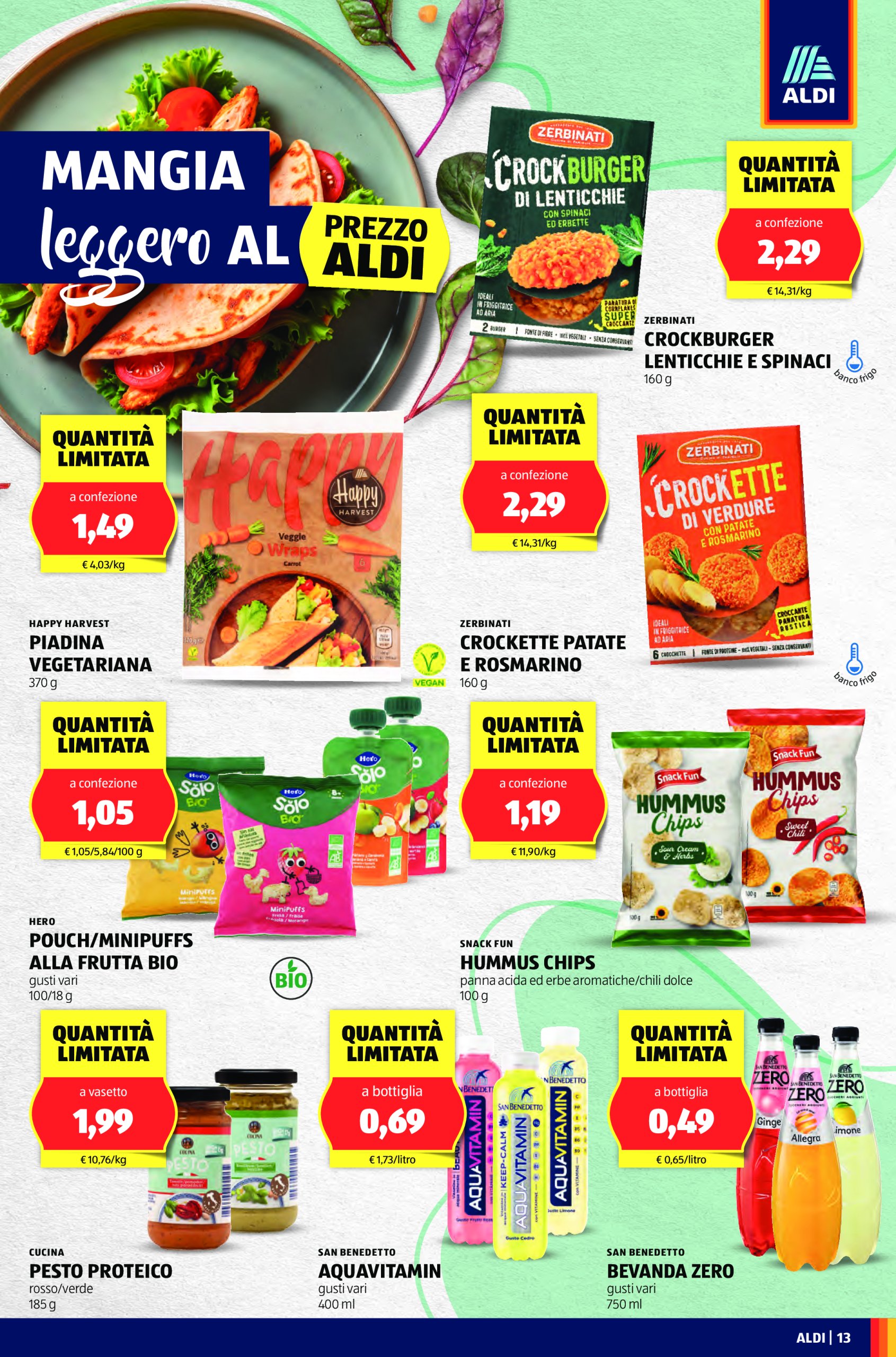 aldi - Volantino ALDI valido dal 28/07 al 03/08 - page: 13