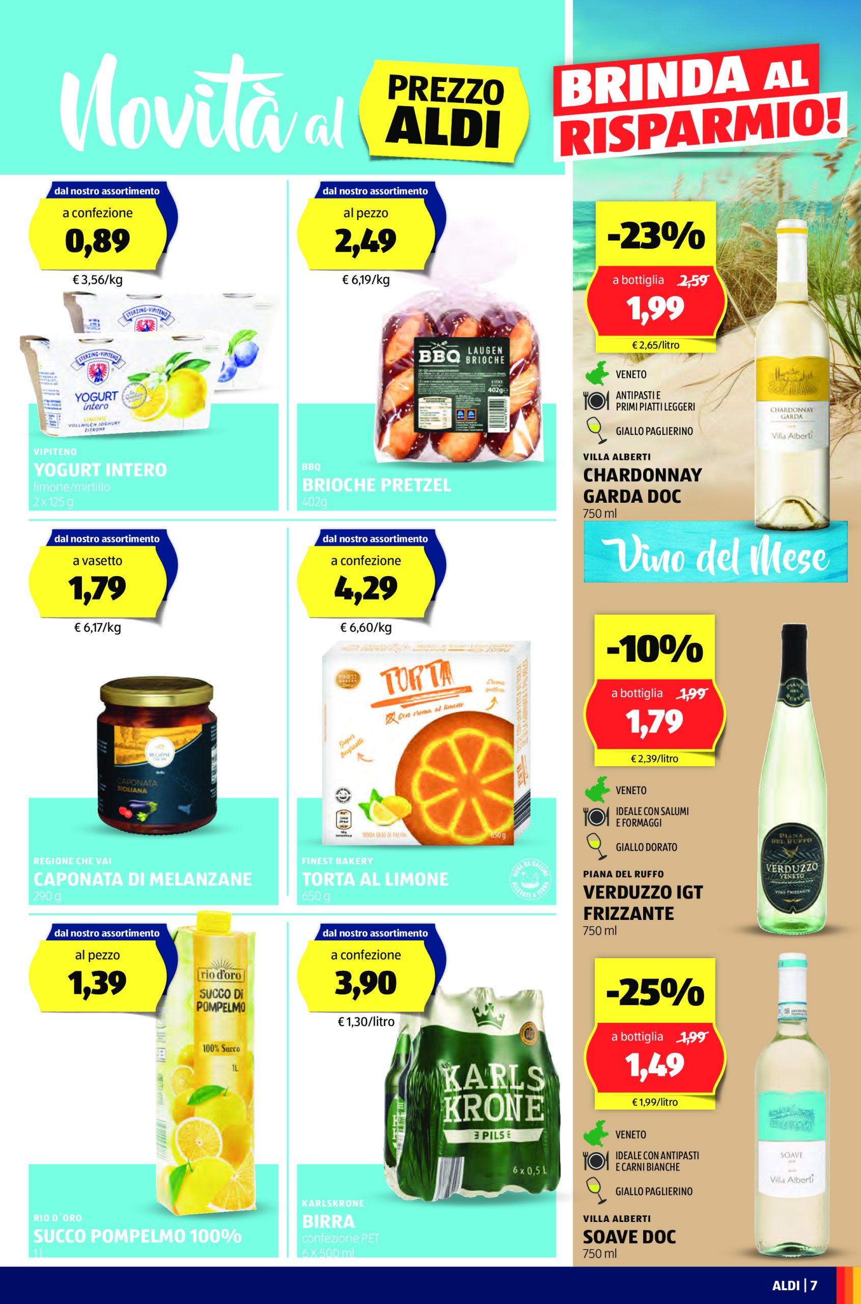 aldi - Volantino ALDI valido dal 28/07 al 03/08 - page: 7