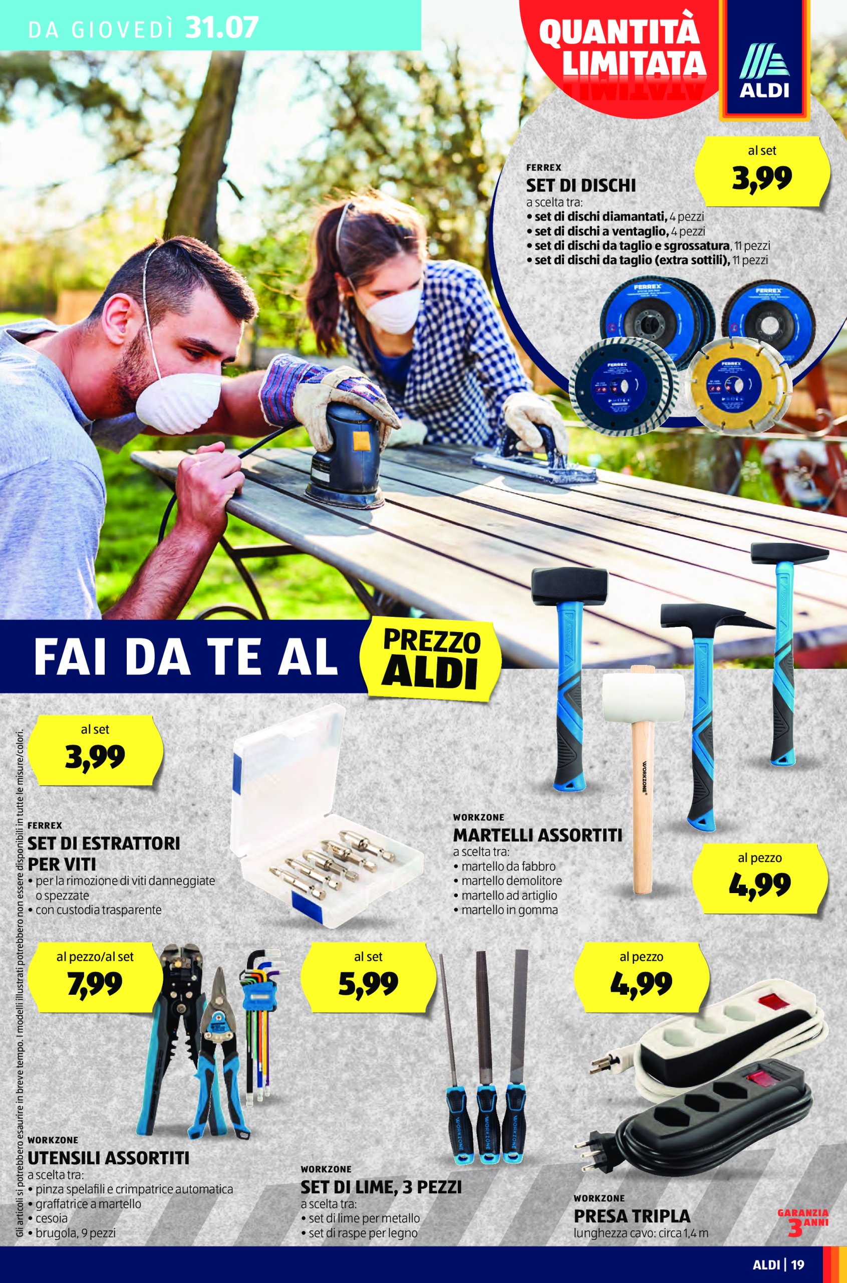 aldi - Volantino ALDI valido dal 28/07 al 03/08 - page: 19