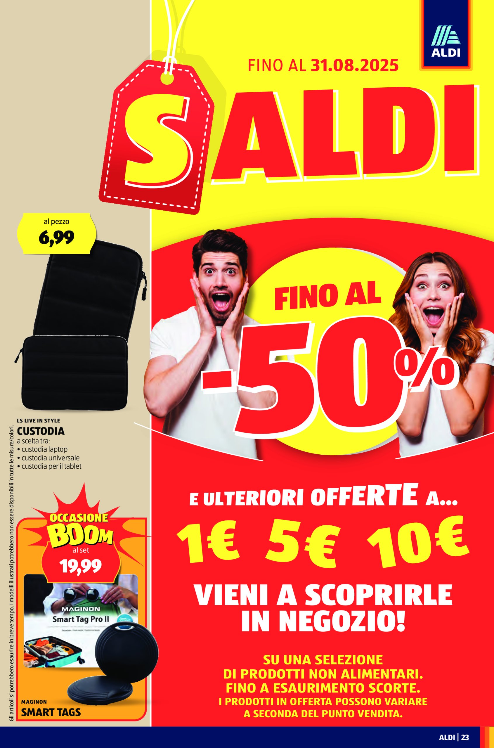 aldi - Volantino ALDI valido dal 28/07 al 03/08 - page: 23