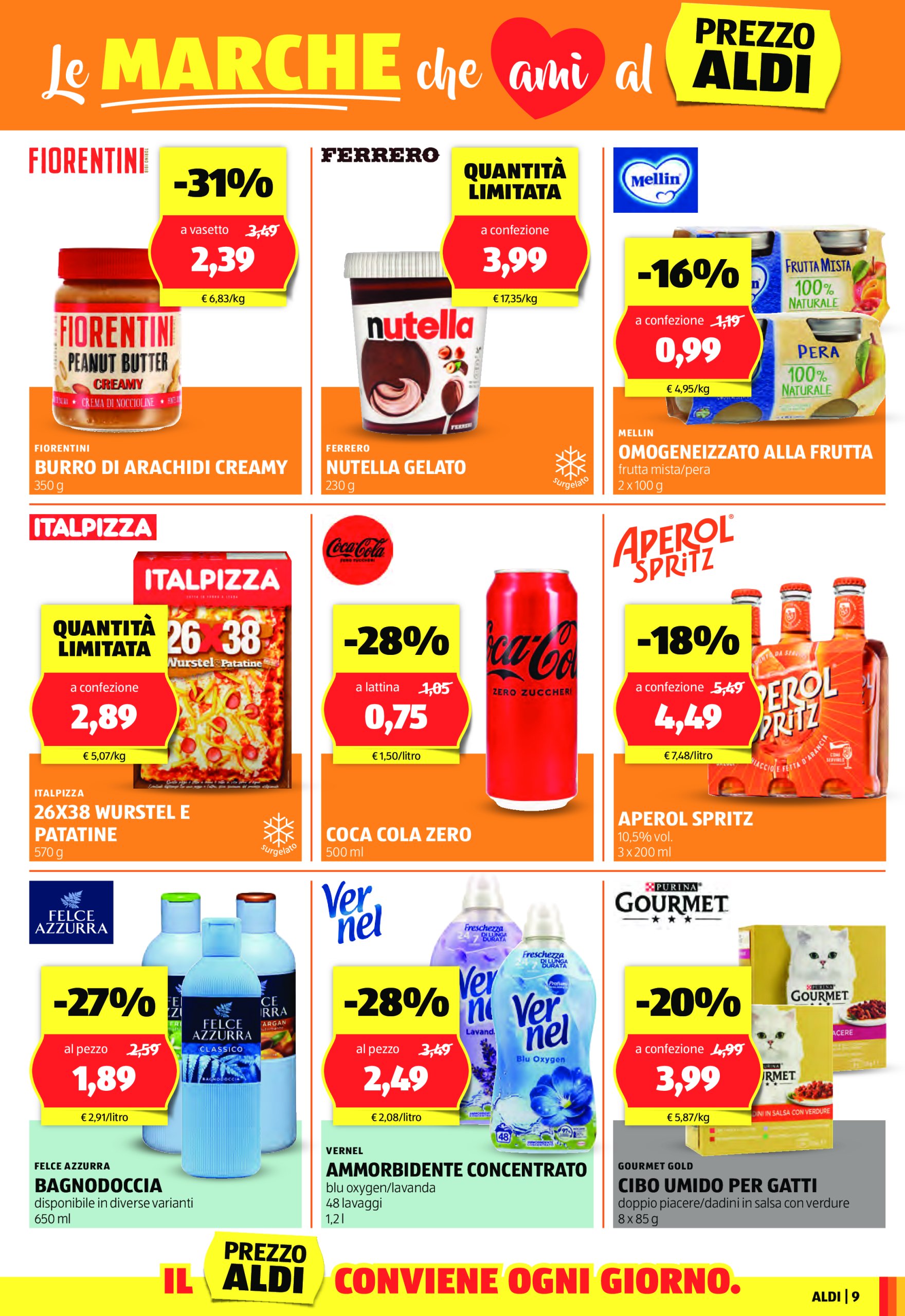 aldi - Volantino ALDI valido dal 28/07 al 03/08 - page: 9