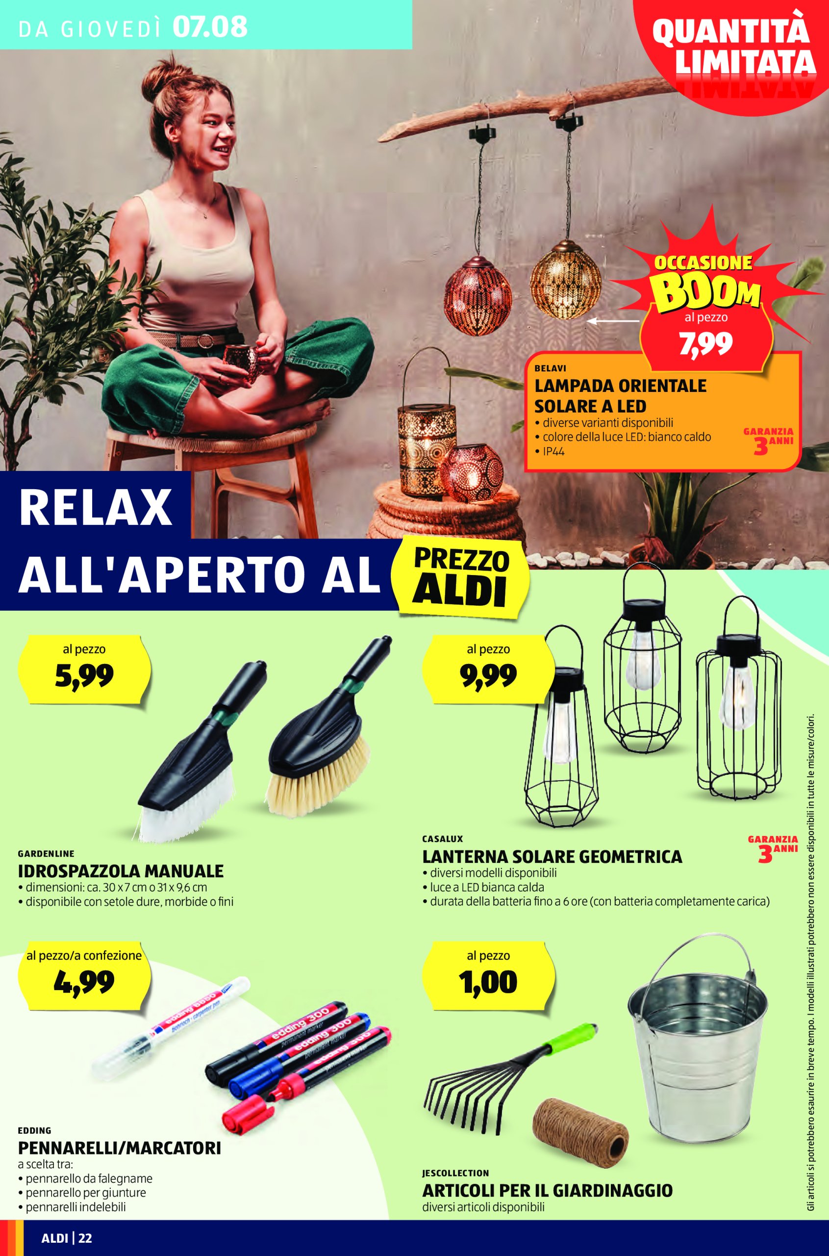 aldi - Volantino ALDI valido dal 04/08 al 10/08 - page: 22