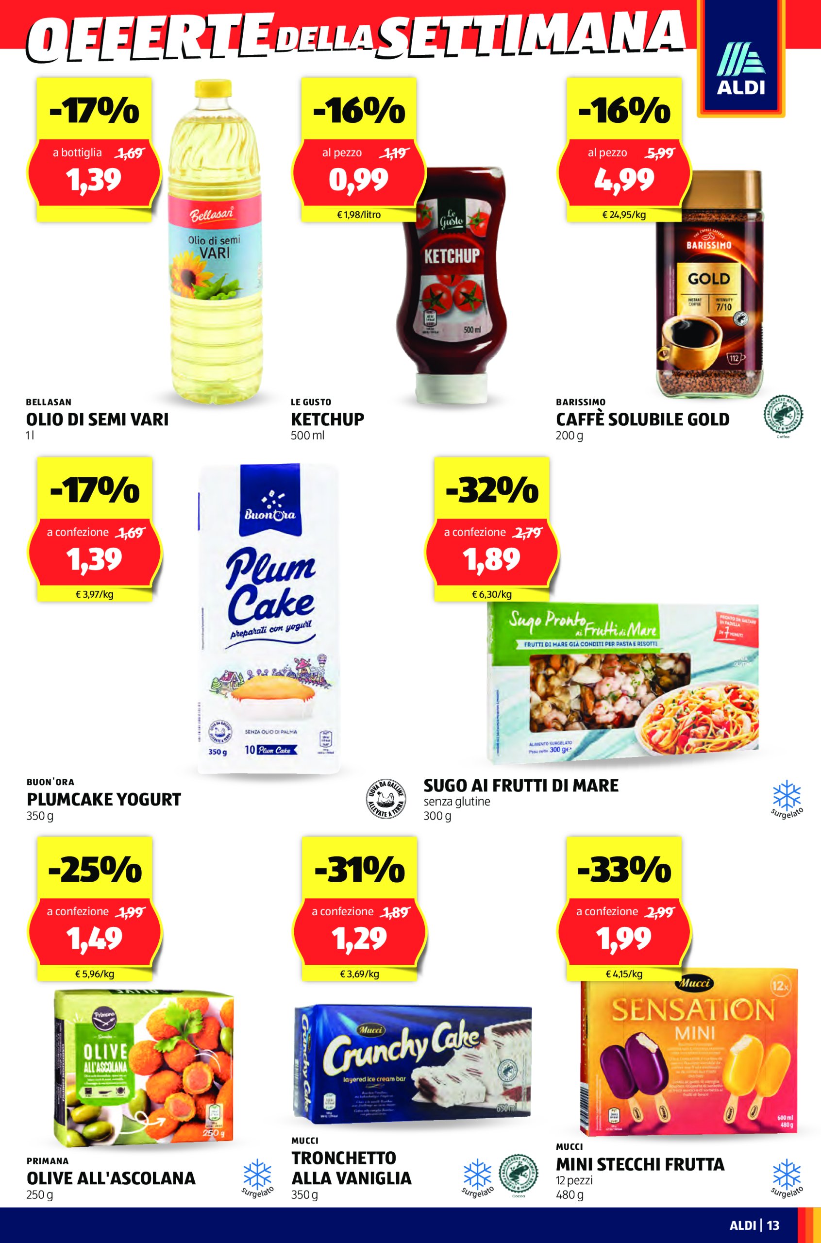 aldi - Volantino ALDI valido dal 04/08 al 10/08 - page: 13
