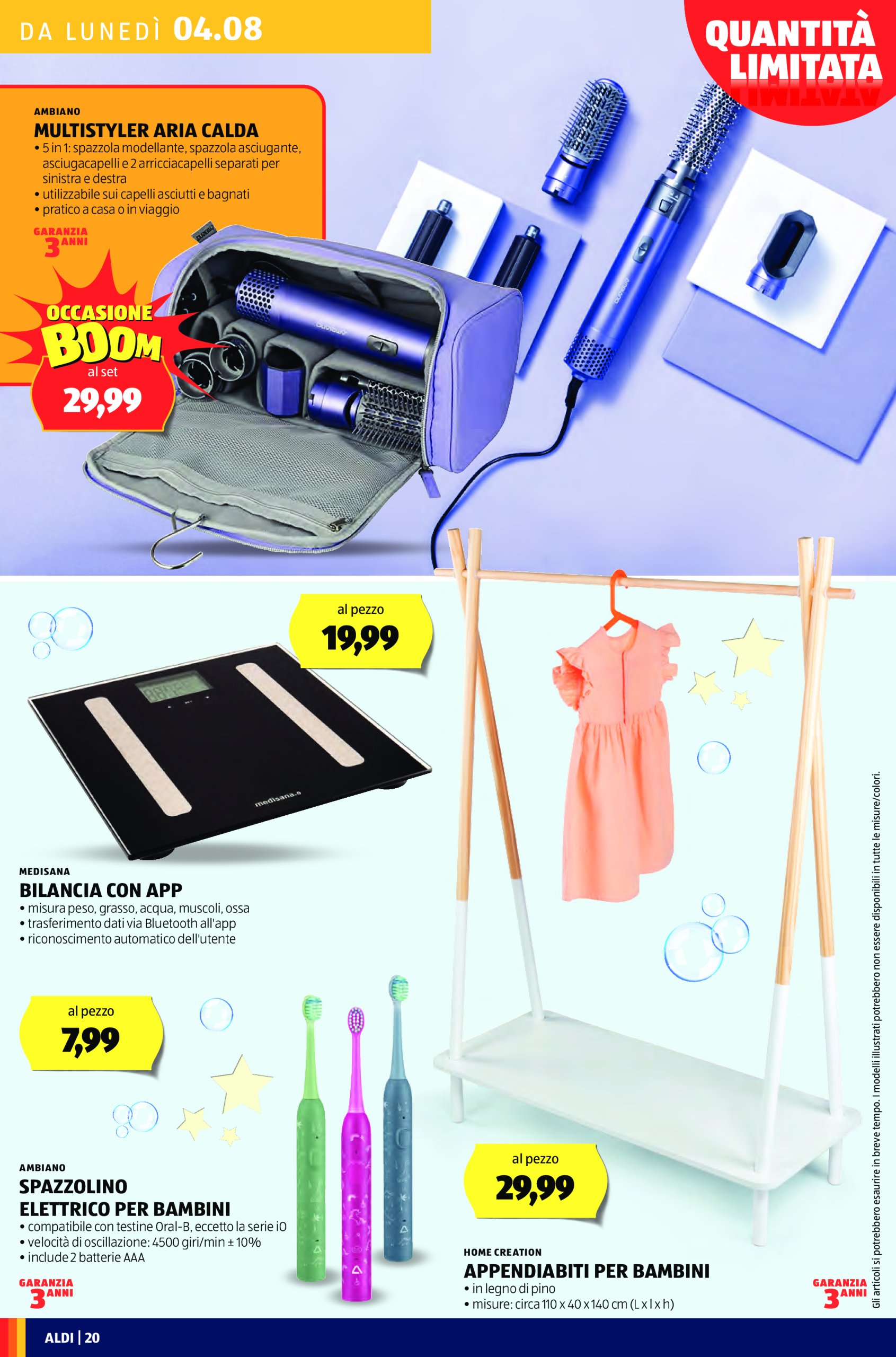 aldi - Volantino ALDI valido dal 04/08 al 10/08 - page: 20