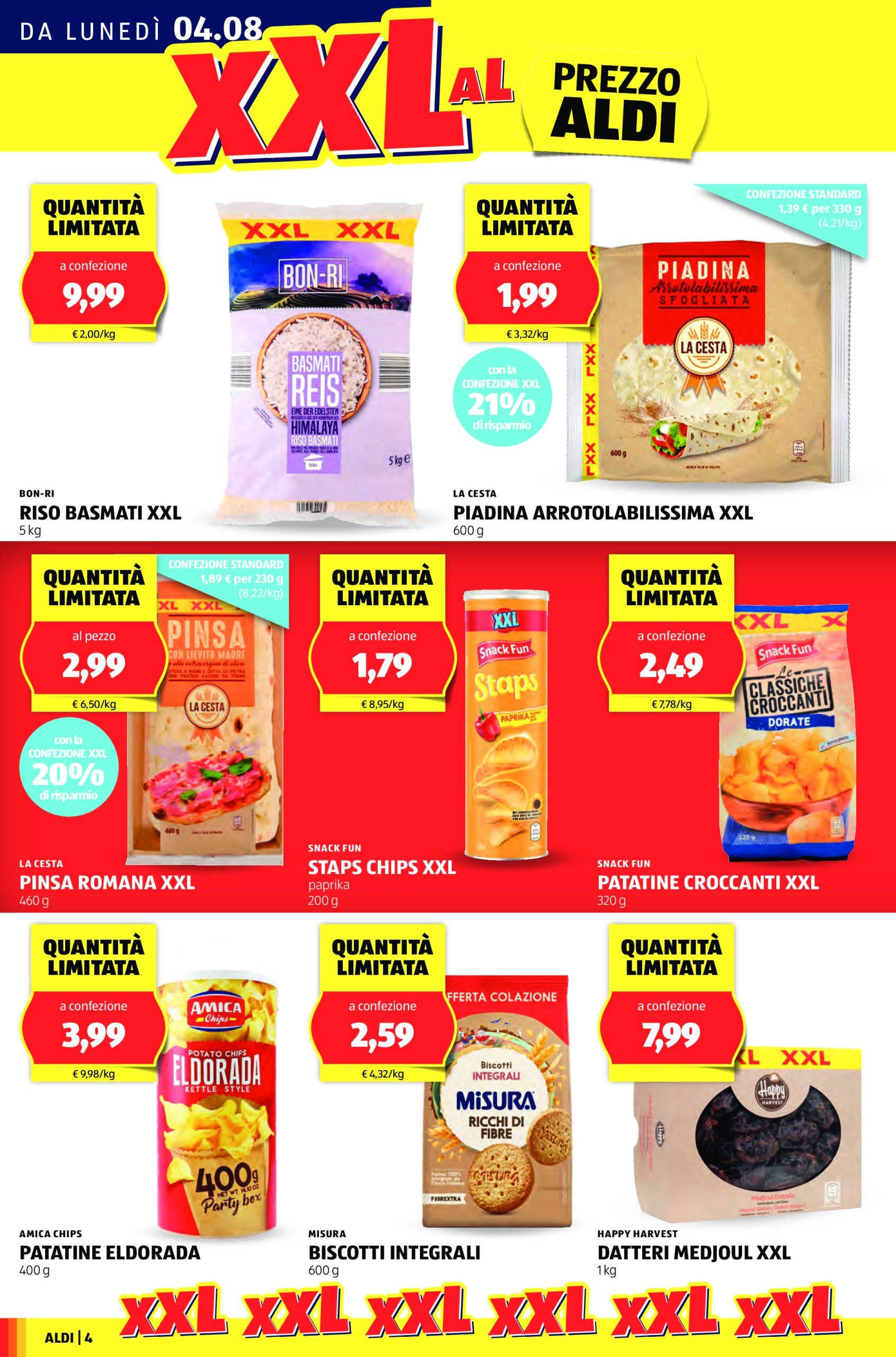aldi - Volantino ALDI valido dal 04/08 al 10/08 - page: 4