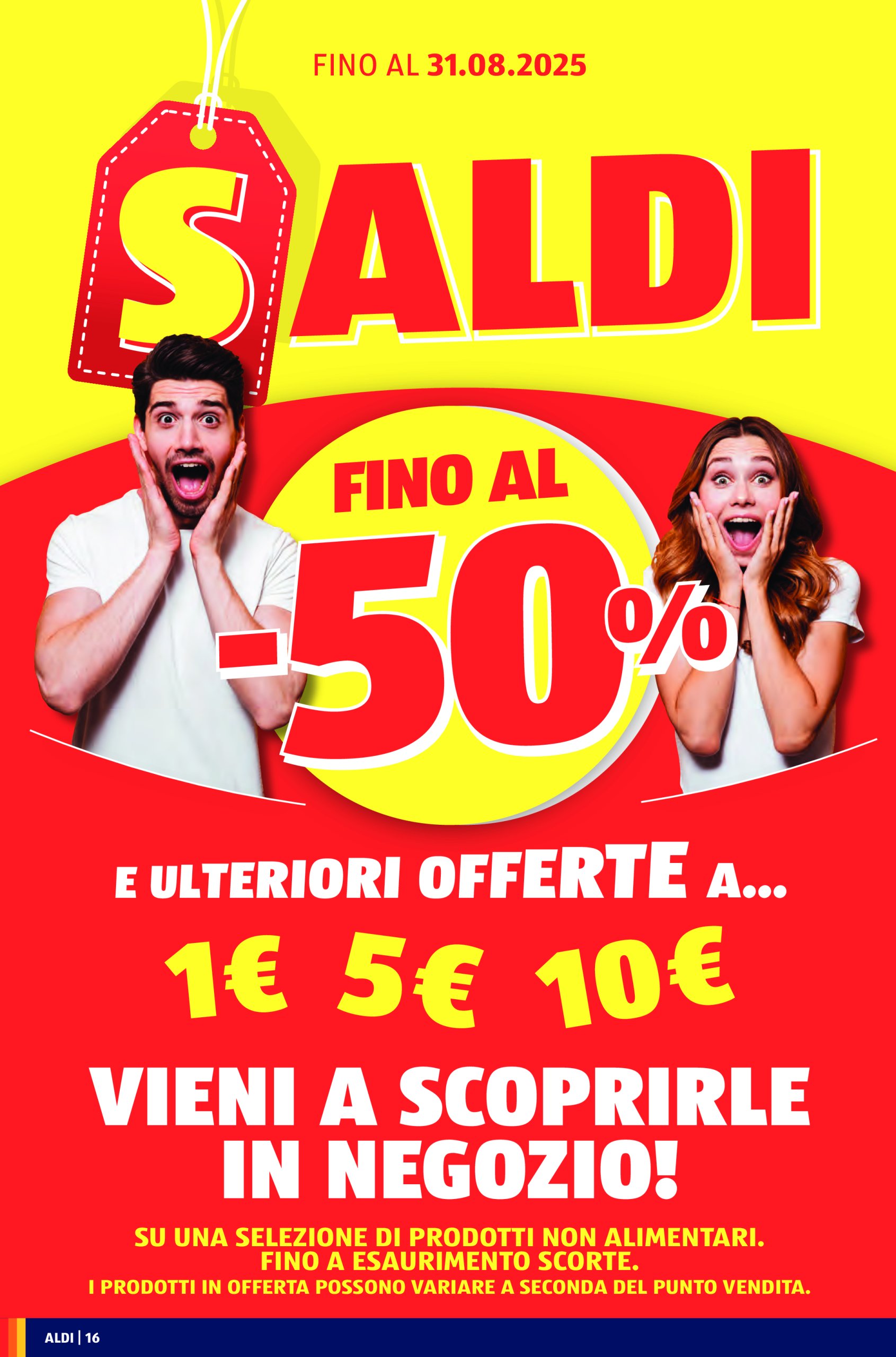 aldi - Volantino ALDI valido dal 04/08 al 10/08 - page: 16