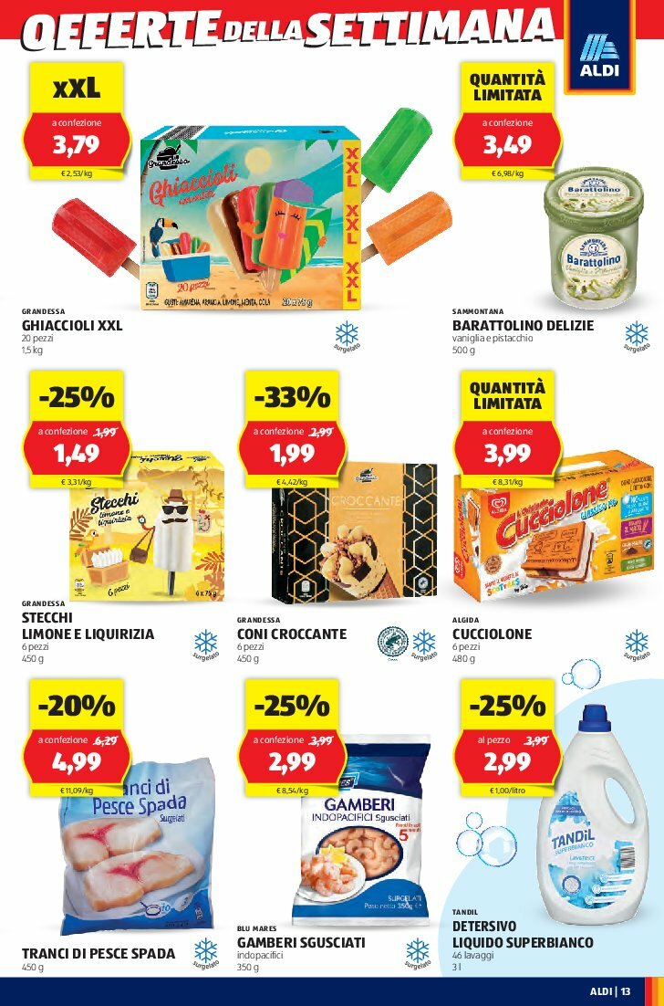 aldi - Volantino ALDI valido dal 11/08 al 17/08 - page: 13