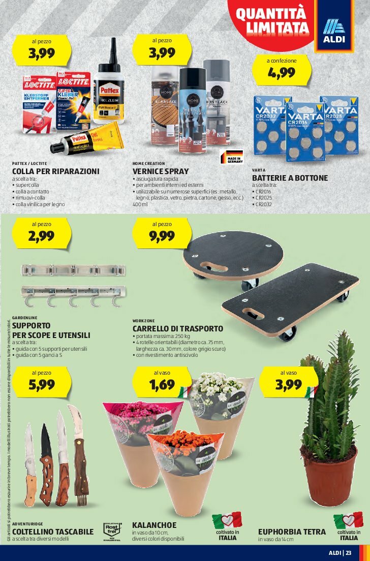 aldi - Volantino ALDI valido dal 11/08 al 17/08 - page: 23